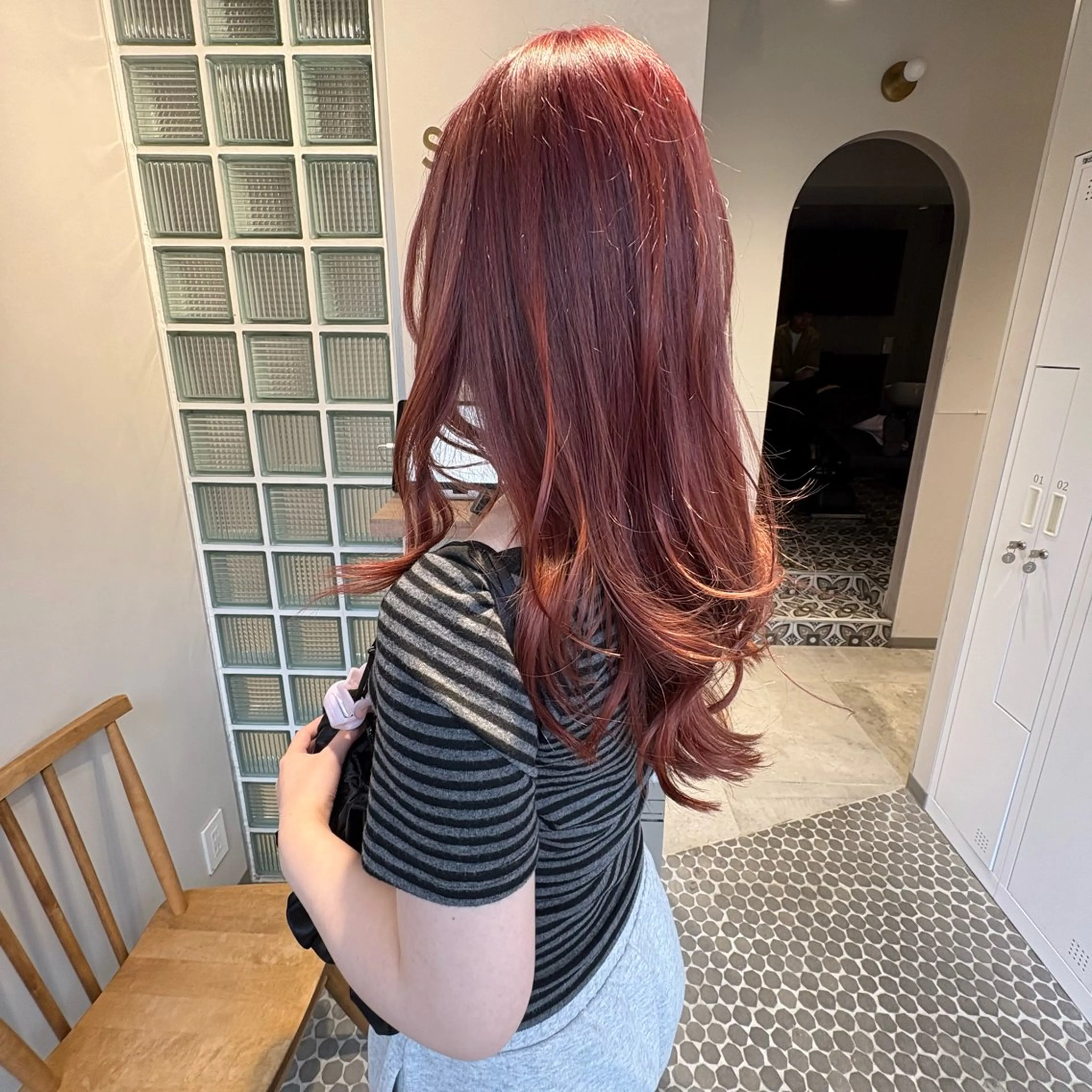 【期間限定🌈初カラーにオススメ】ブリーチダブルカラー＆カットの写真