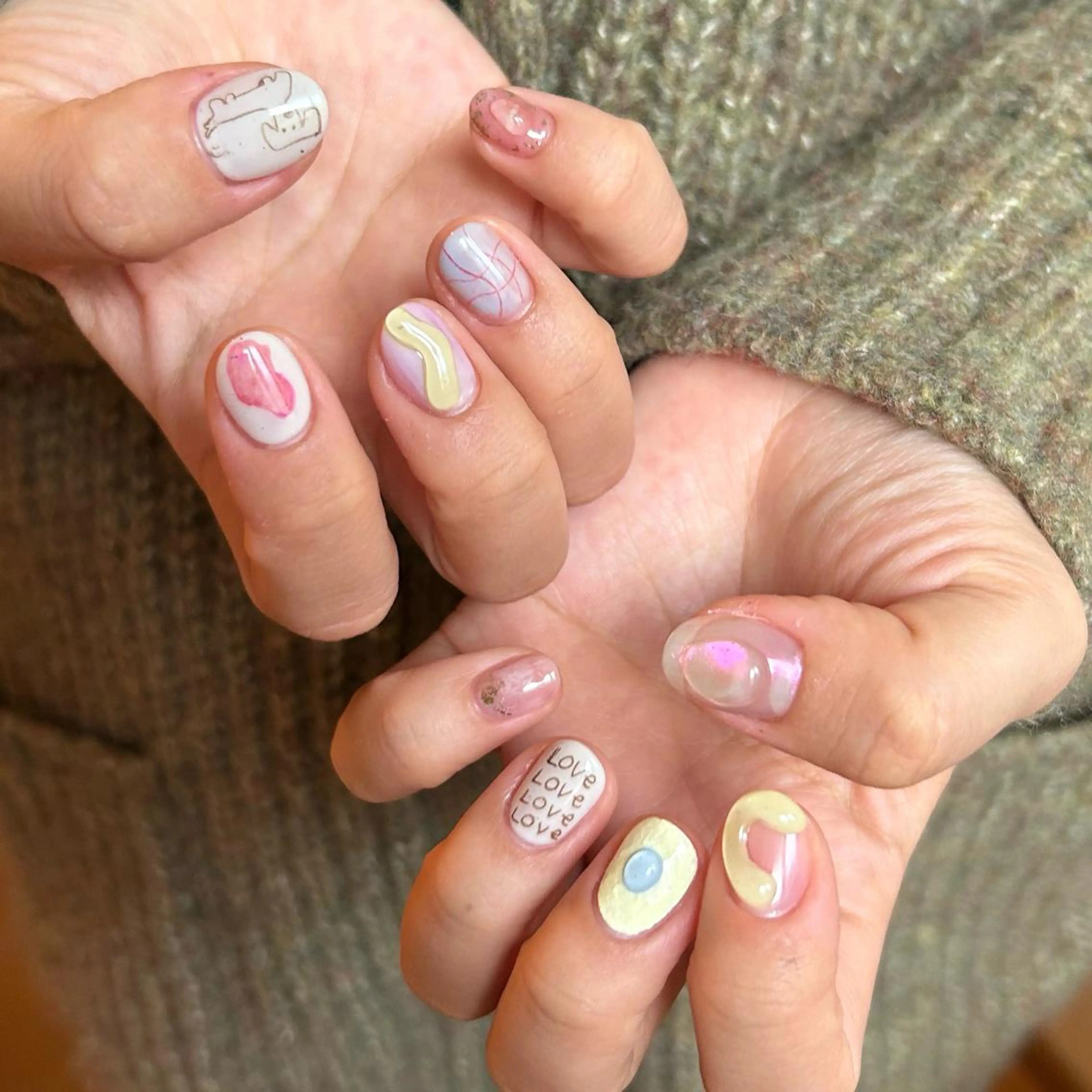 ネイル ハンドネイル lcoco nailのネイルデザイン