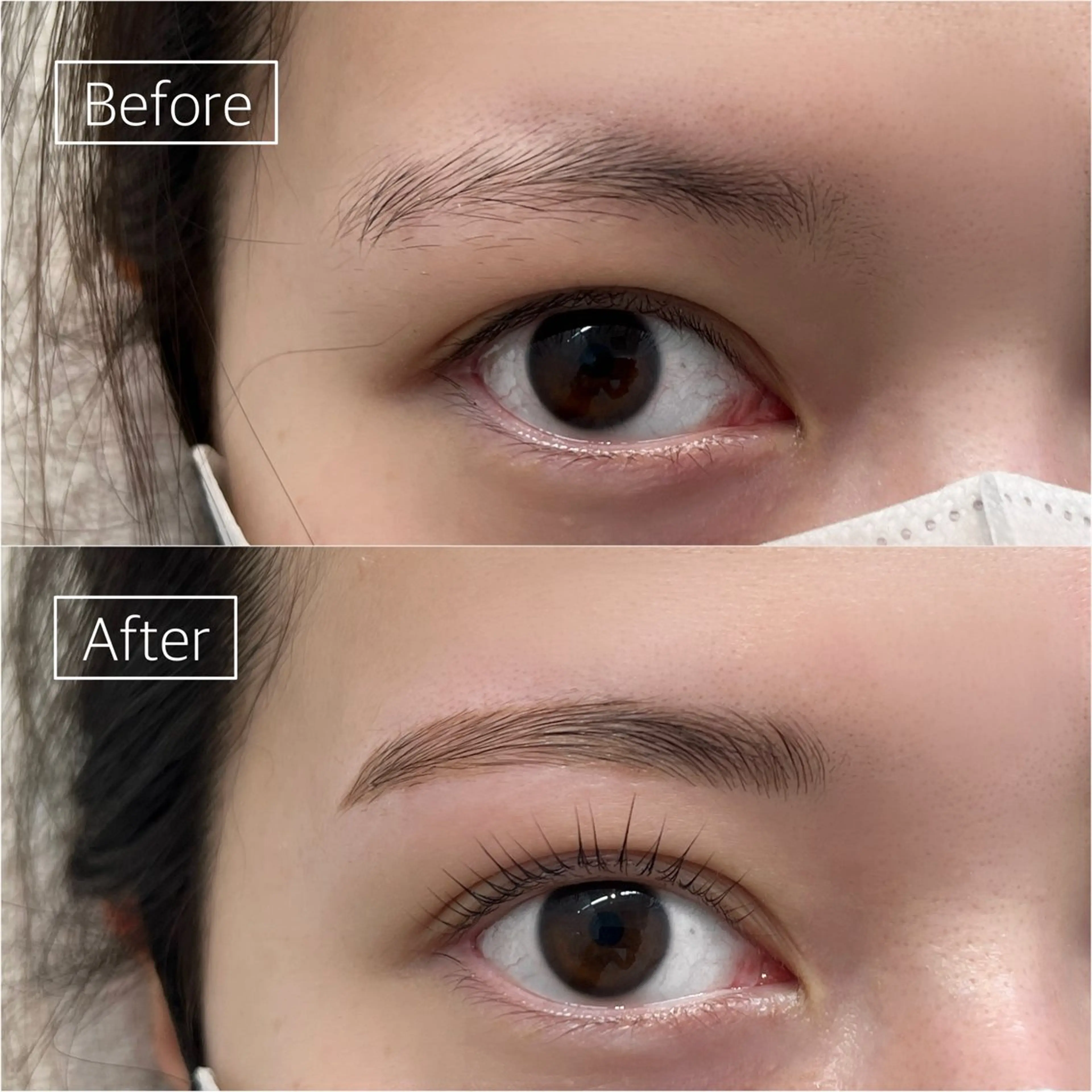 マツエク・マツパ 一重×まつ毛パーマ Luma所属・Luma ayakaの眉毛・アイブロウイメージ