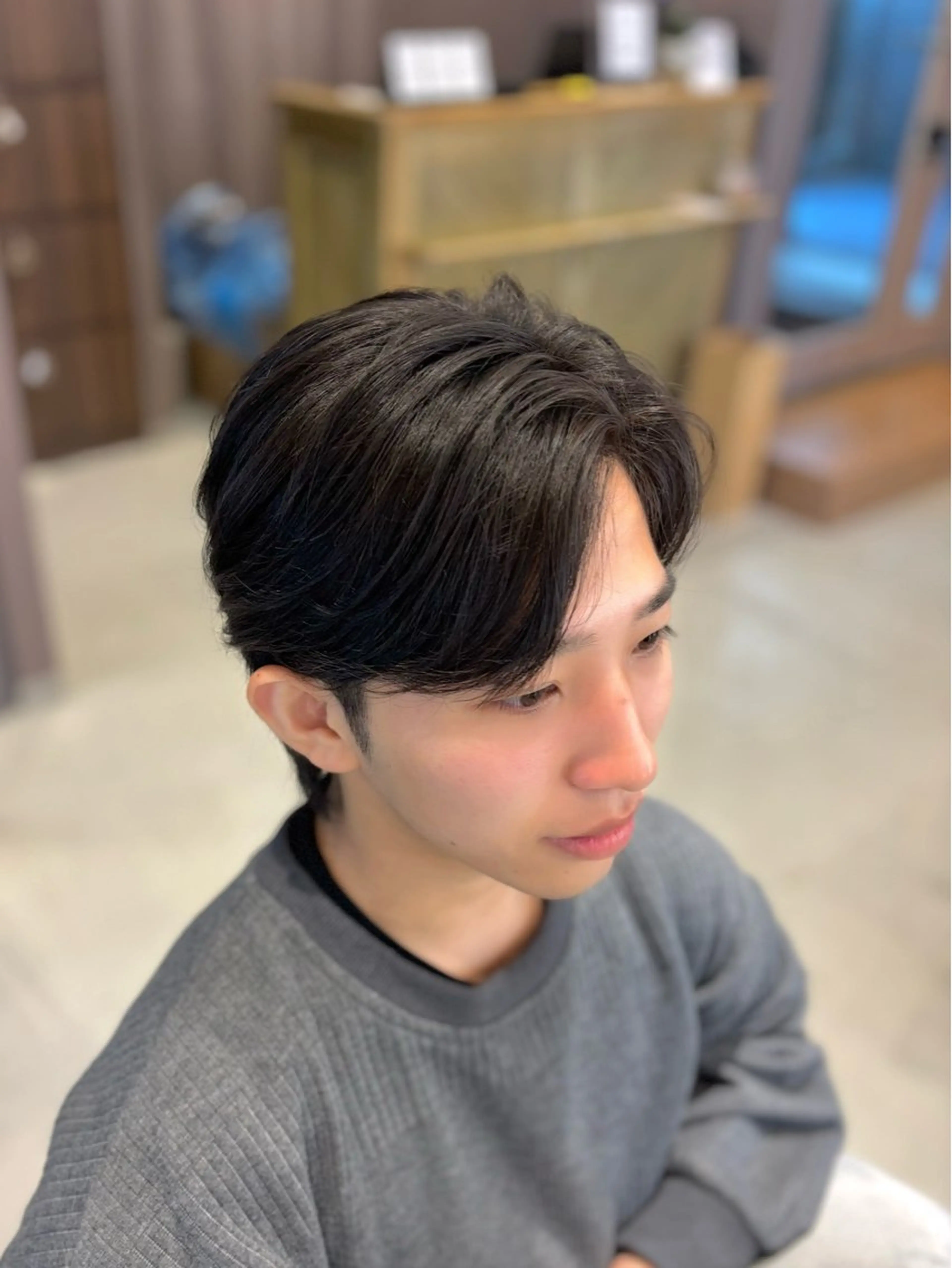 メンズ カット Iris by artina 武蔵小杉店【イリス バイ アルティナ】所属・レイヤーカット/ボブ /nene🍥⋆*のヘアスタイル