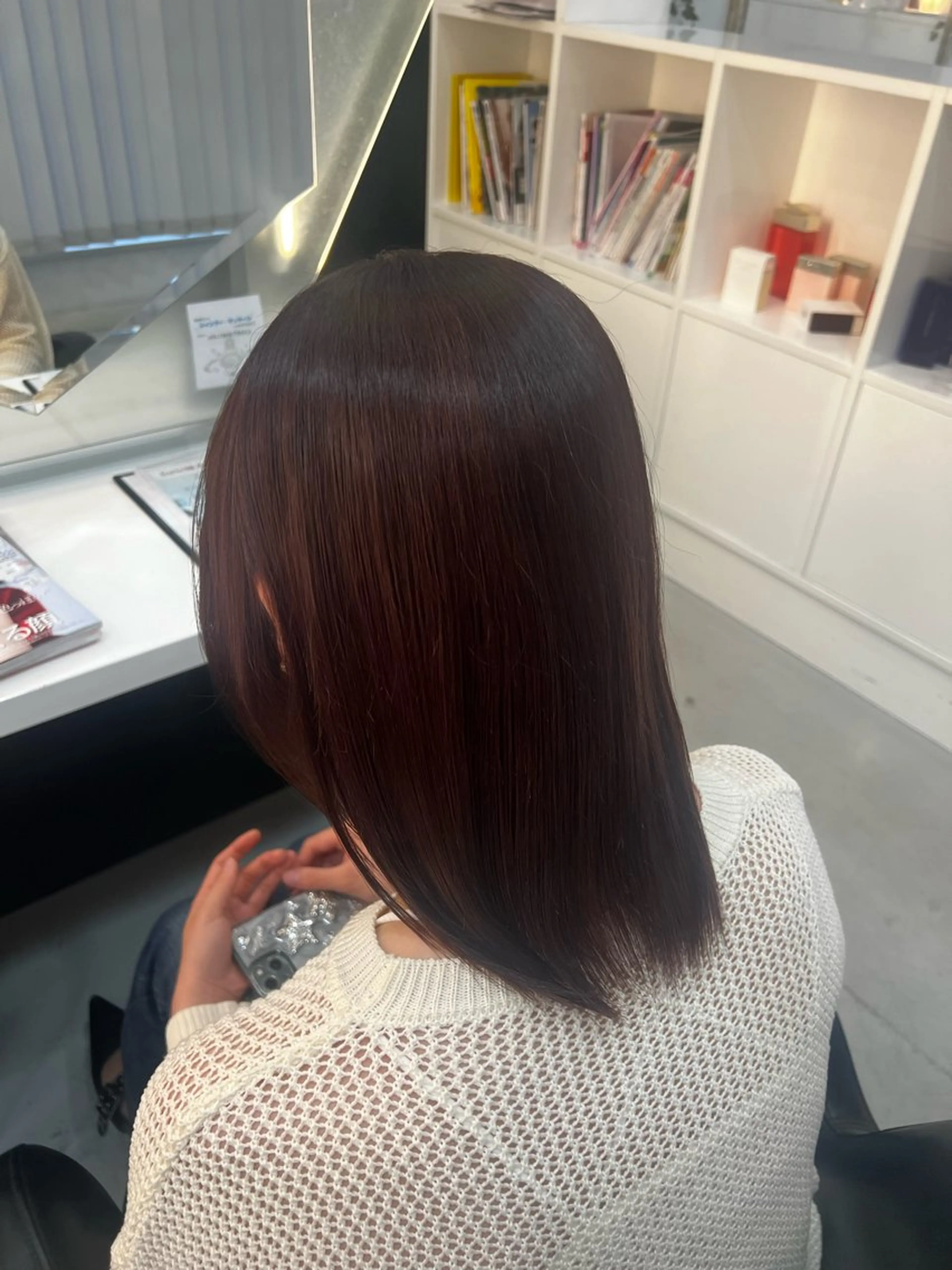 ミディアム トリートメント 韓国風顔まわり/ベー ジュ/マツエク♡美咲のヘアスタイル