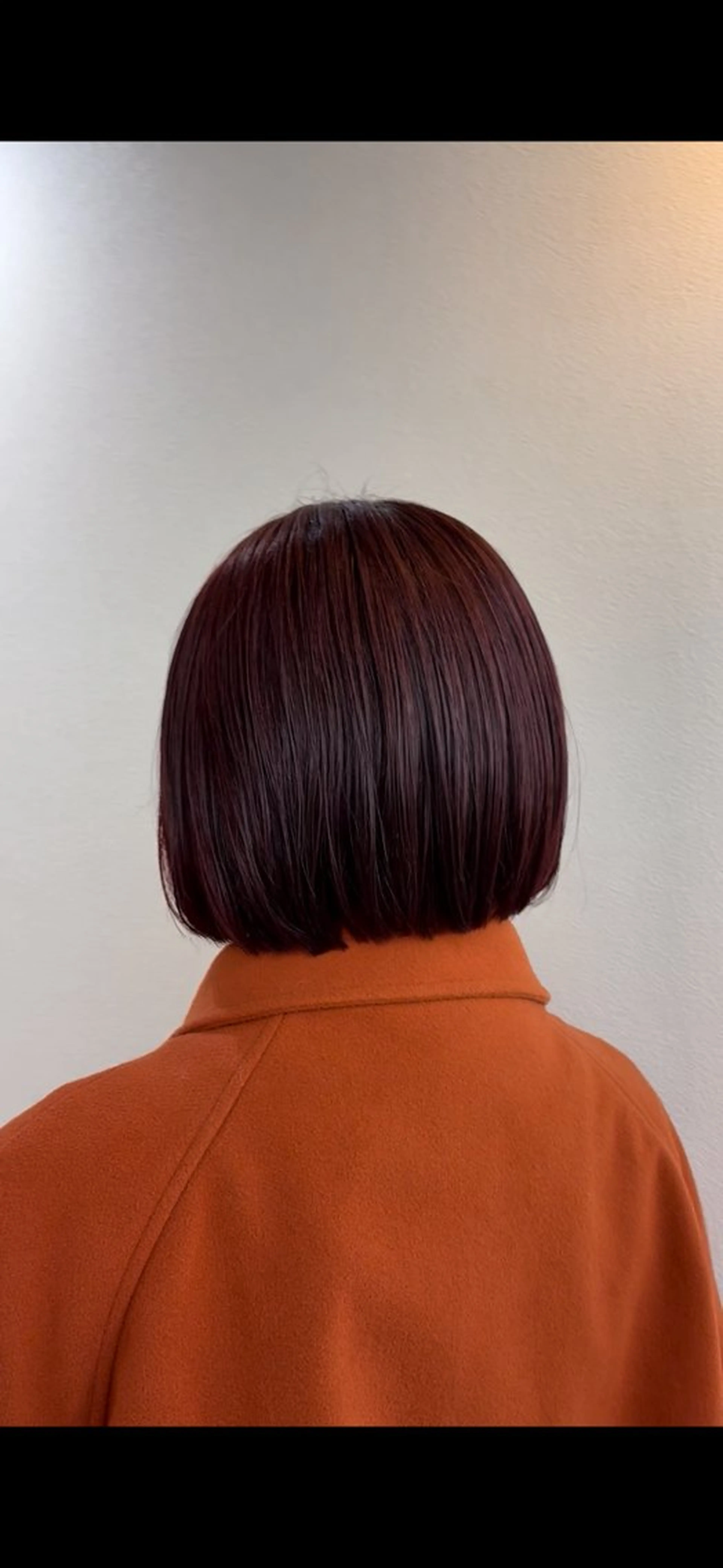 ショート カラー レッドカラー ブラウンカラー/ カット/サツキ🕊️のヘアスタイル