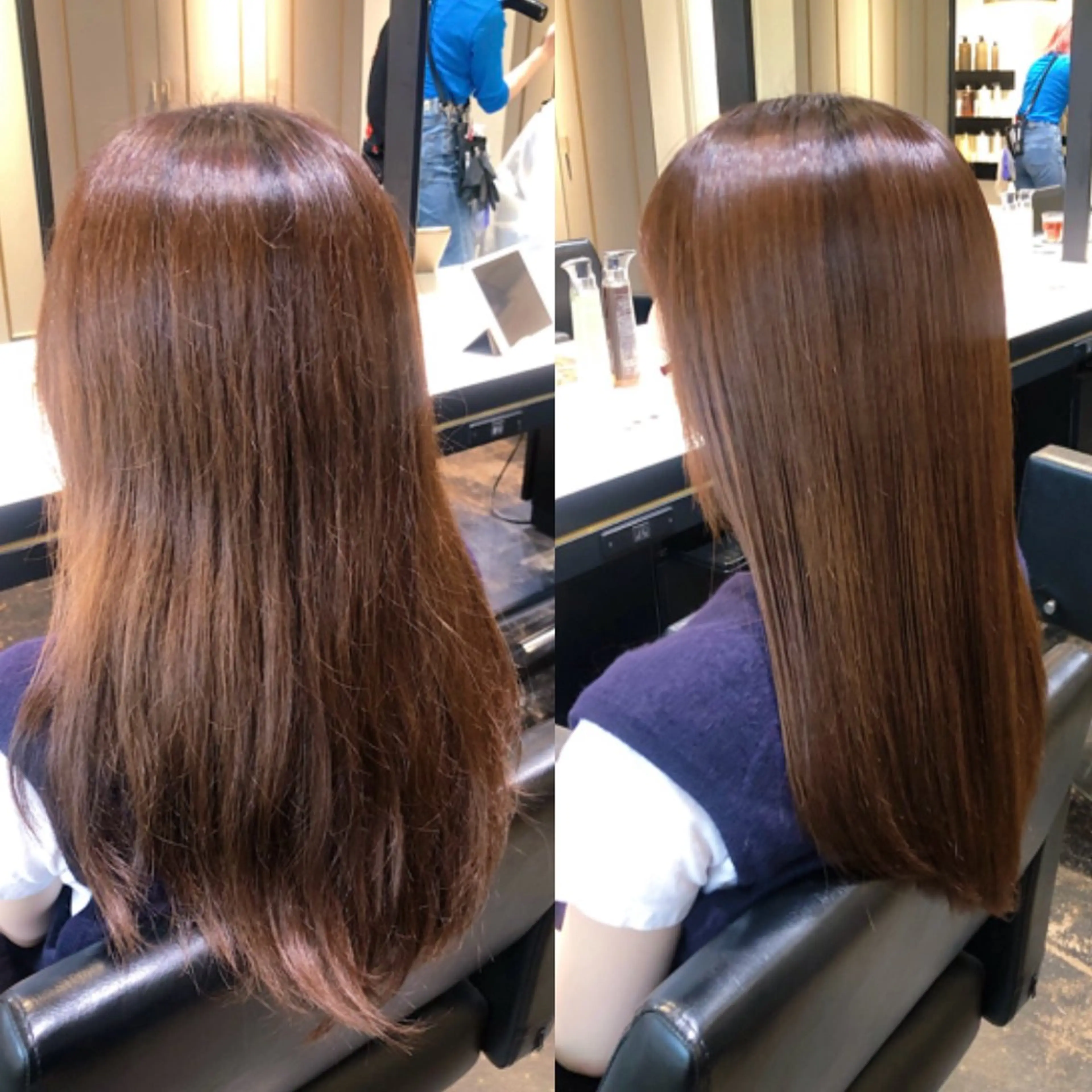 ロング 縮毛矯正 👑パーマ/ カット👑拓海のヘアスタイル