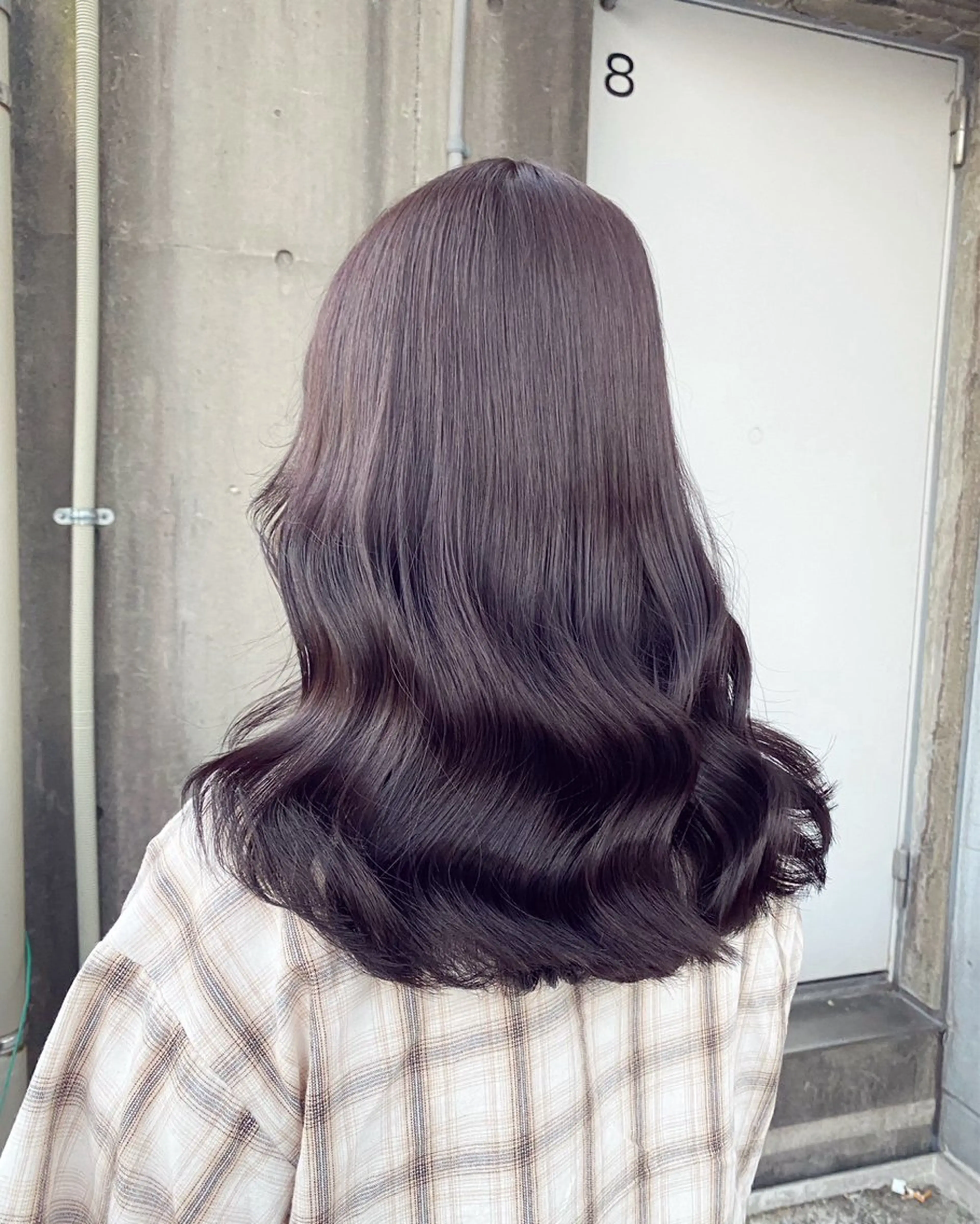 セミロング カラー ヘアカラー 大人っぽ♡上品な暖色 ♡ブリーチなし♡のヘアスタイル