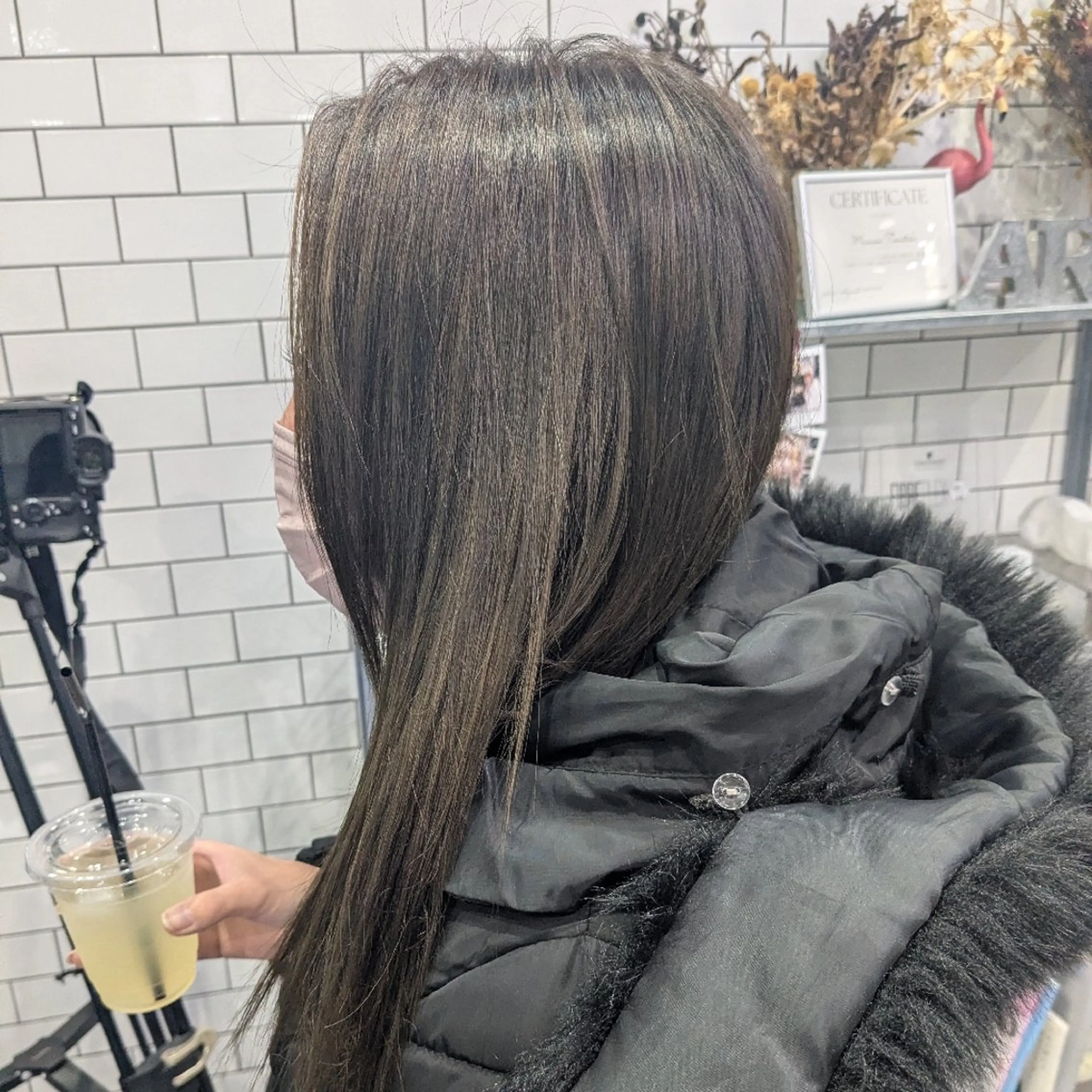 カラー 多田 遥香のヘアスタイル