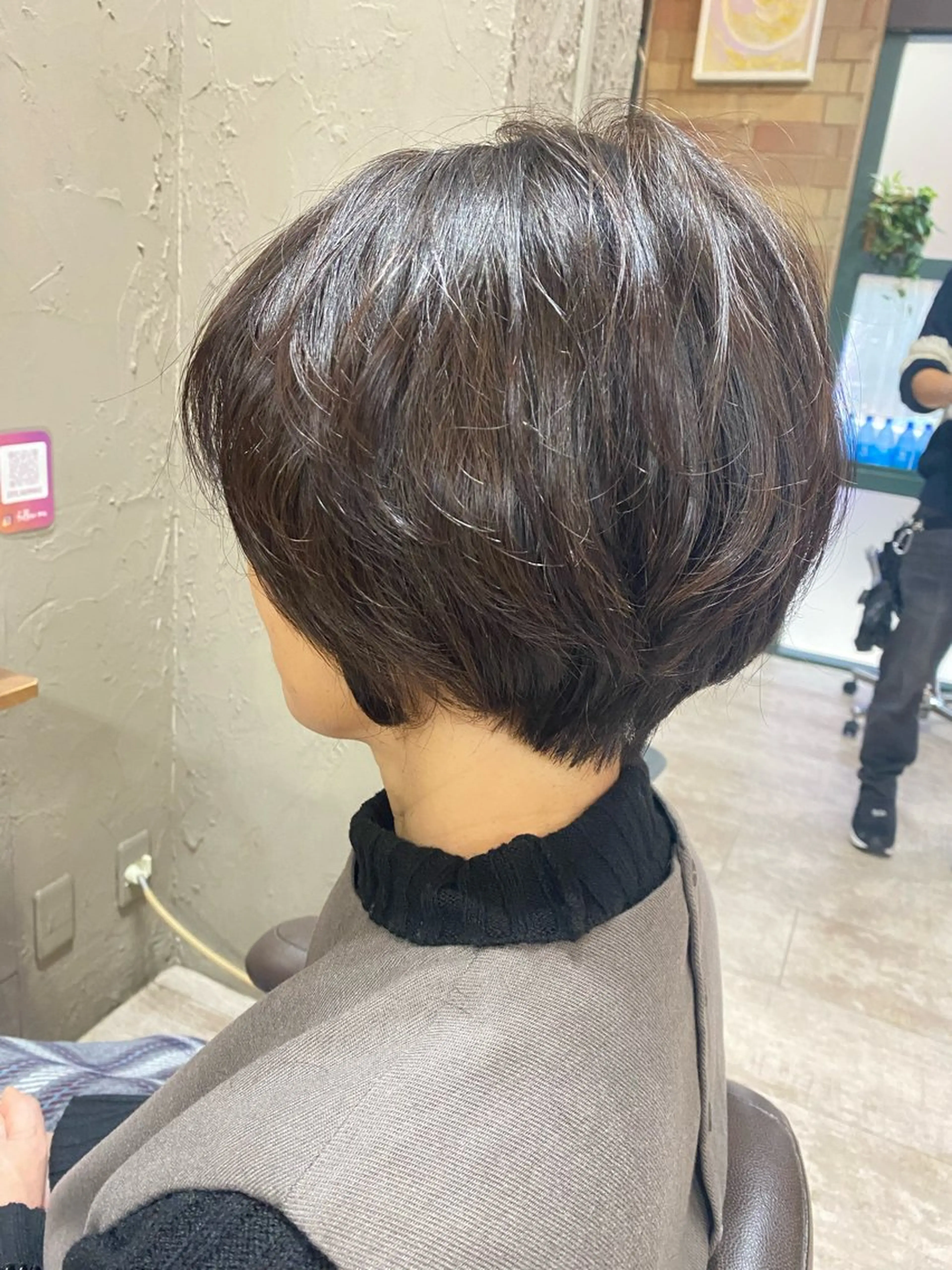 ショート ショートボブ ボブ ショートヘア hair make ERTE所属・ヘアメイクエルテ Yukikoのヘアスタイル