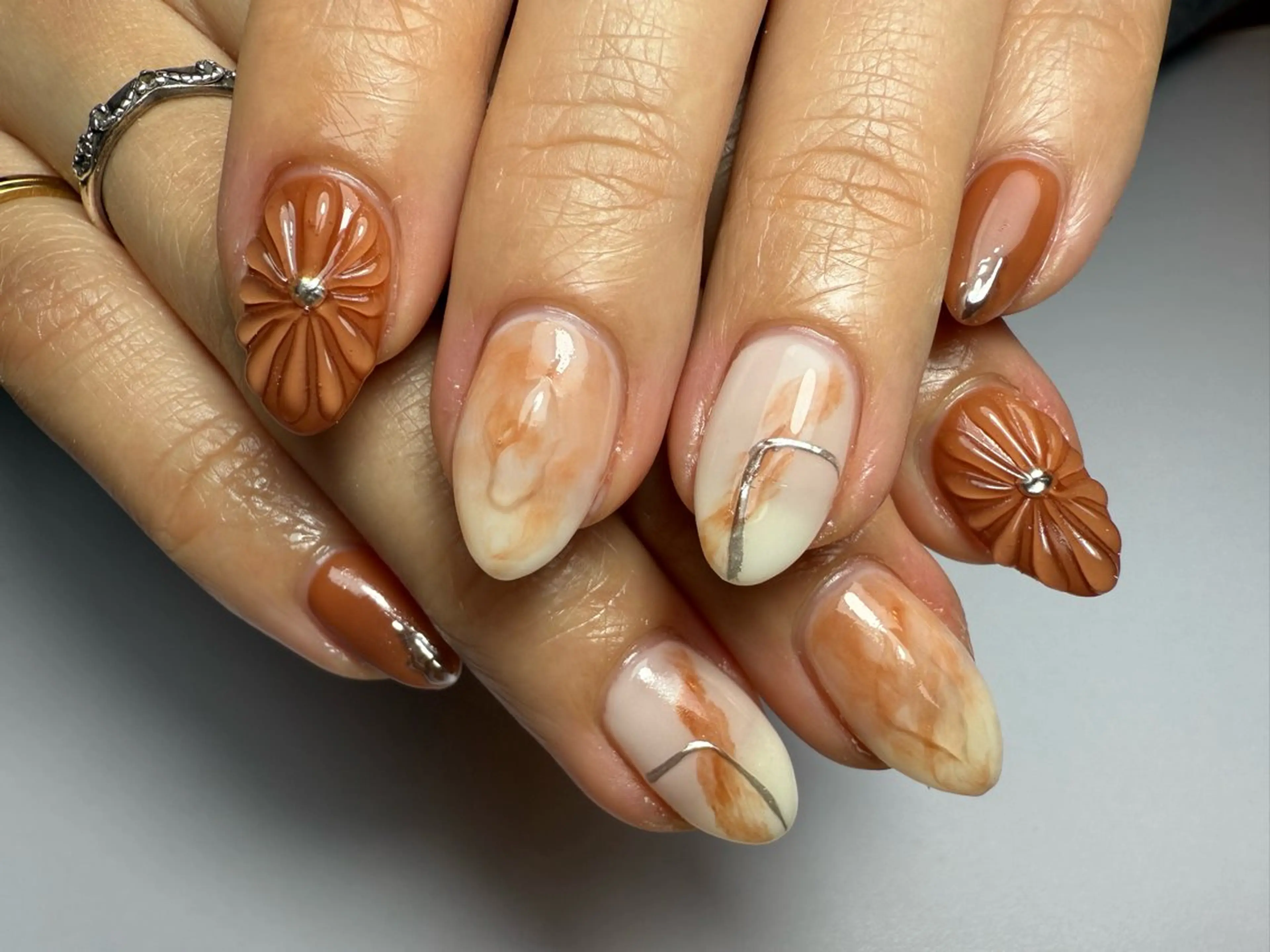 ミディアム ハンドネイル shandy nail所属・shandy nailのネイルデザイン