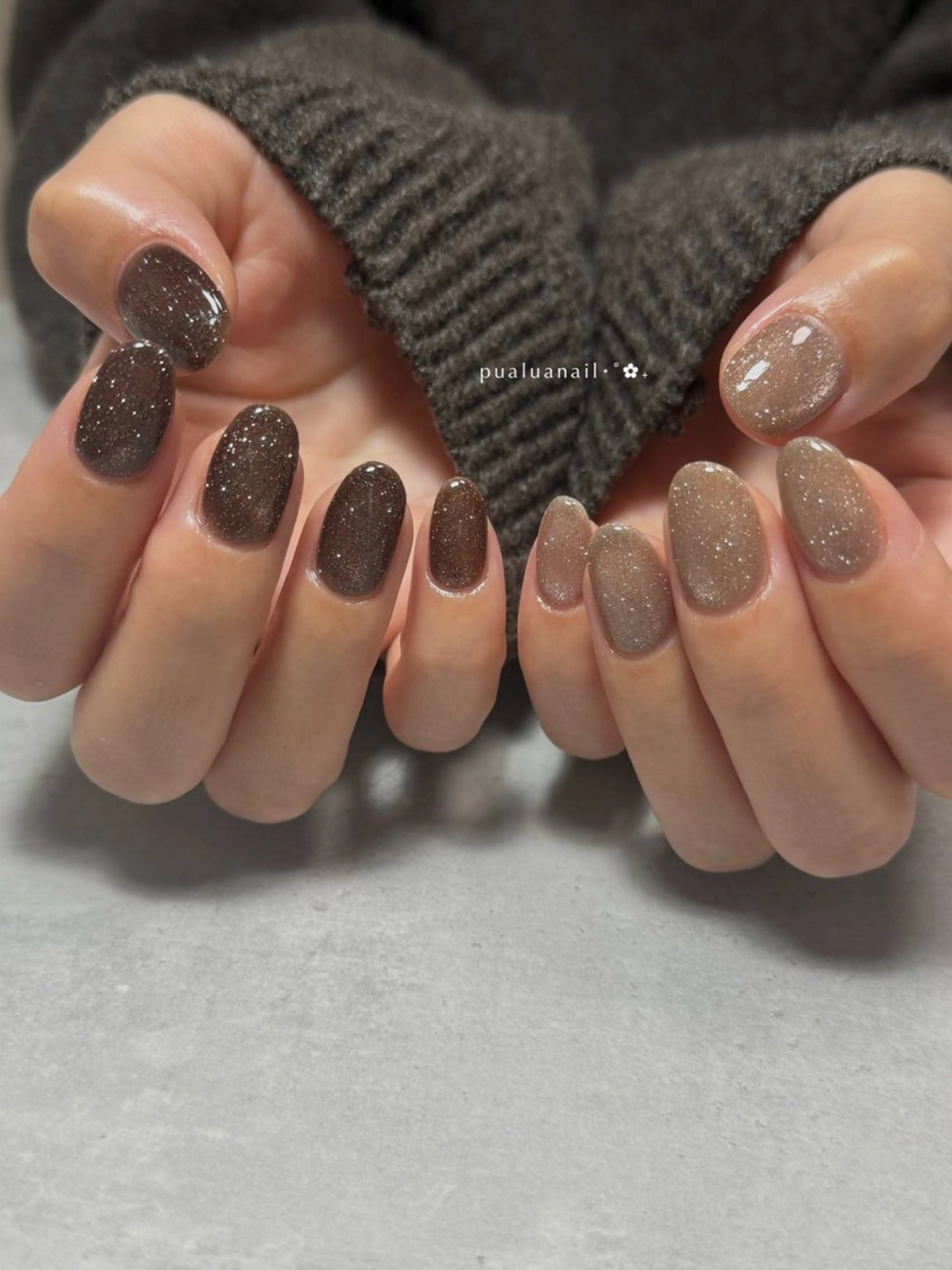 ネイル ハンドネイル pualua miharuのネイルデザイン