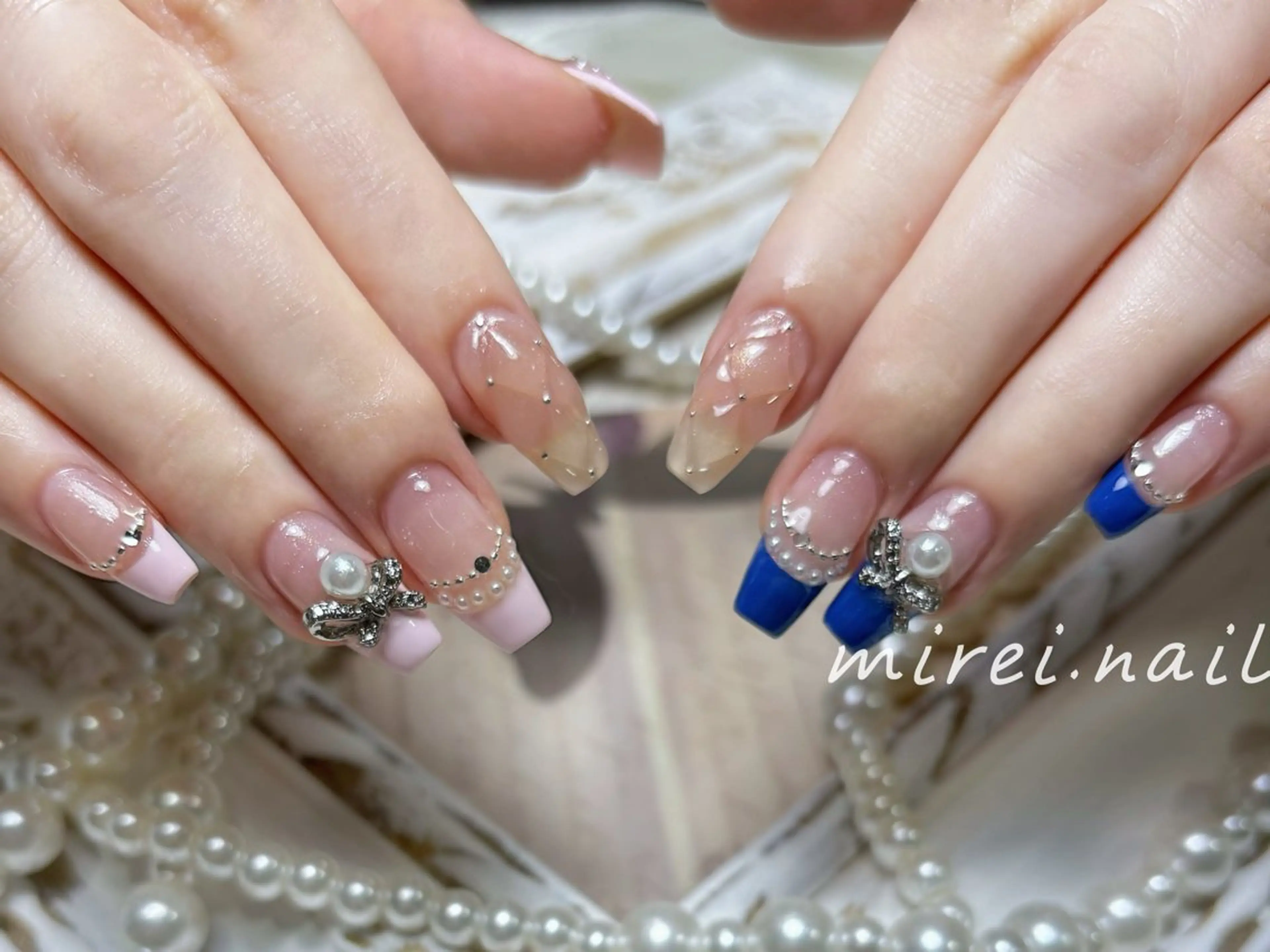 ネイル mirei‘nail所属・jade.vase ミレイのネイルデザイン