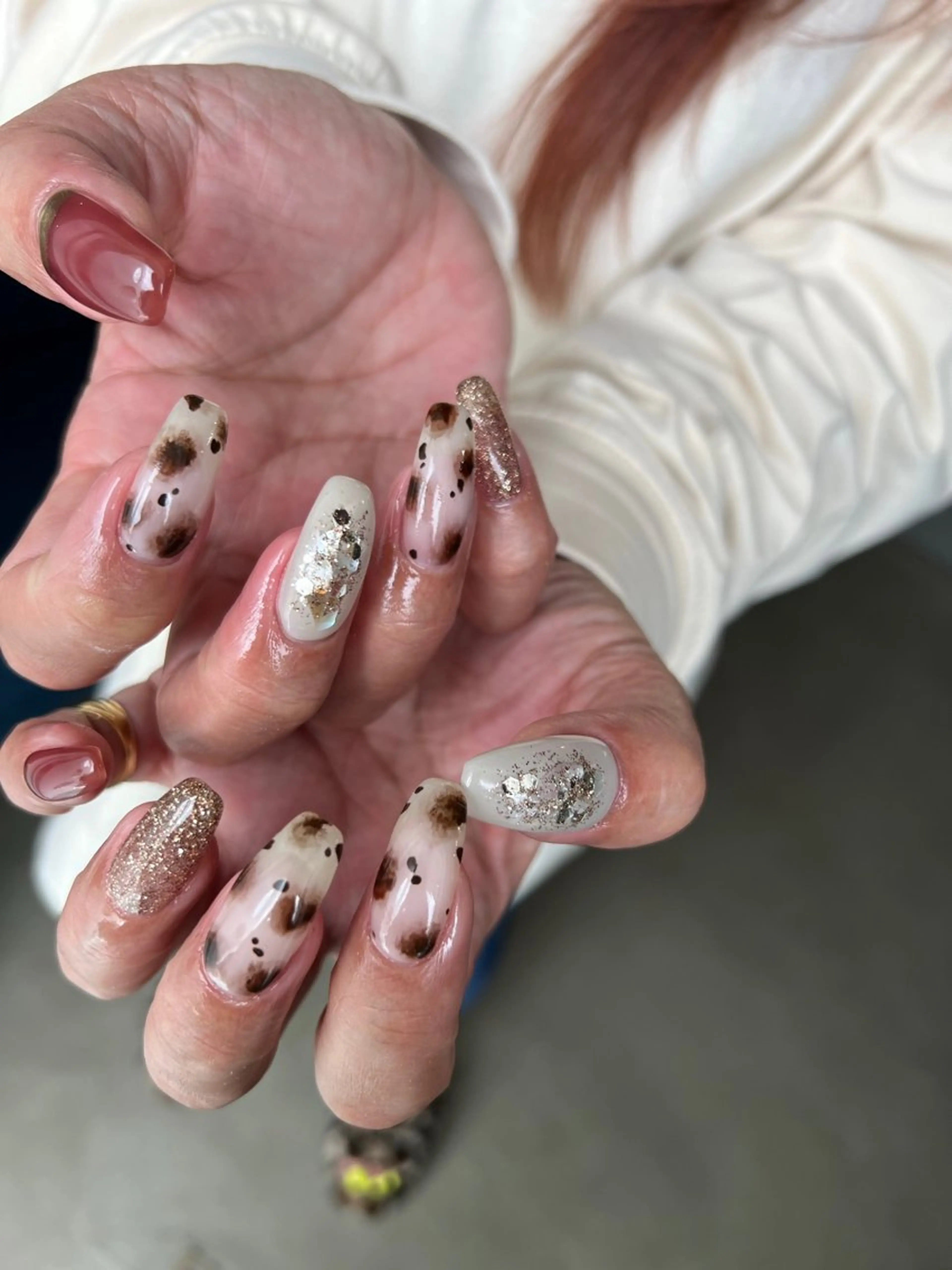 ネイル s/w ＿shokoのネイルデザイン