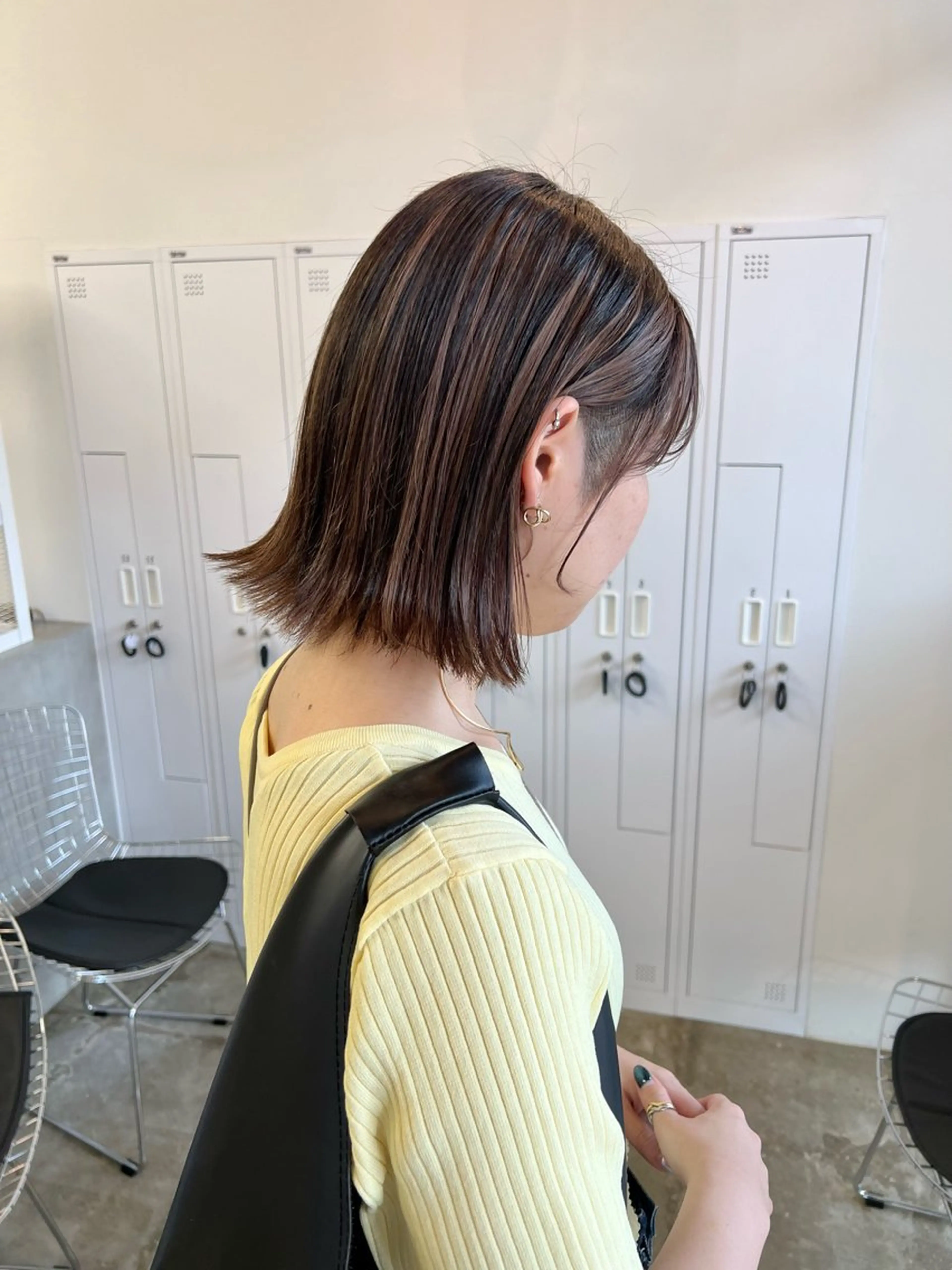 ミディアム 近藤 千裕のヘアスタイル