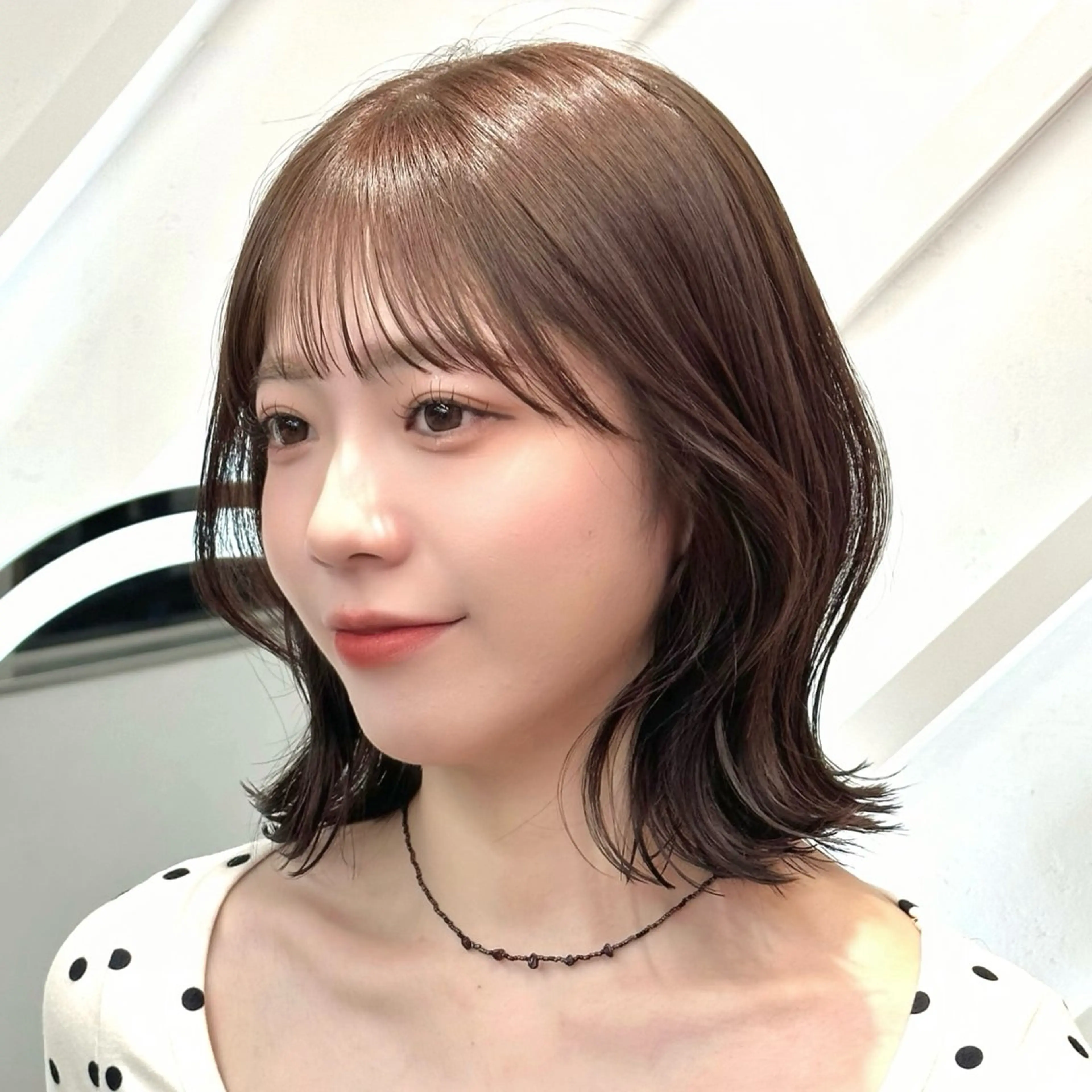 ショート カラー カット ヘアカラー トリートメント 原宿/韓国ボブ /くびれボブ/優希のヘアスタイル