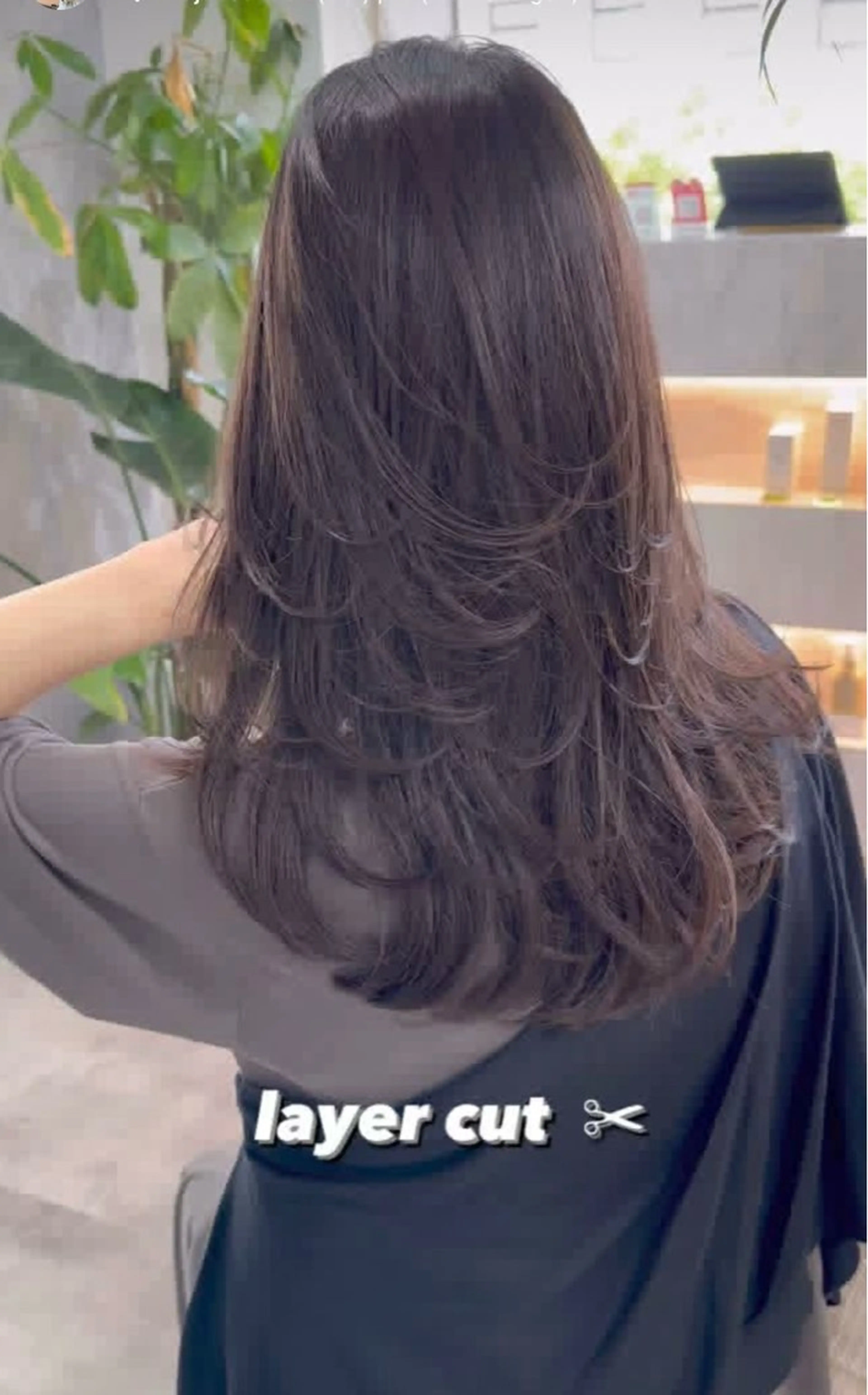 ロング ʚザクザクレイヤー× 艶透明感/にしじまɞのヘアスタイル