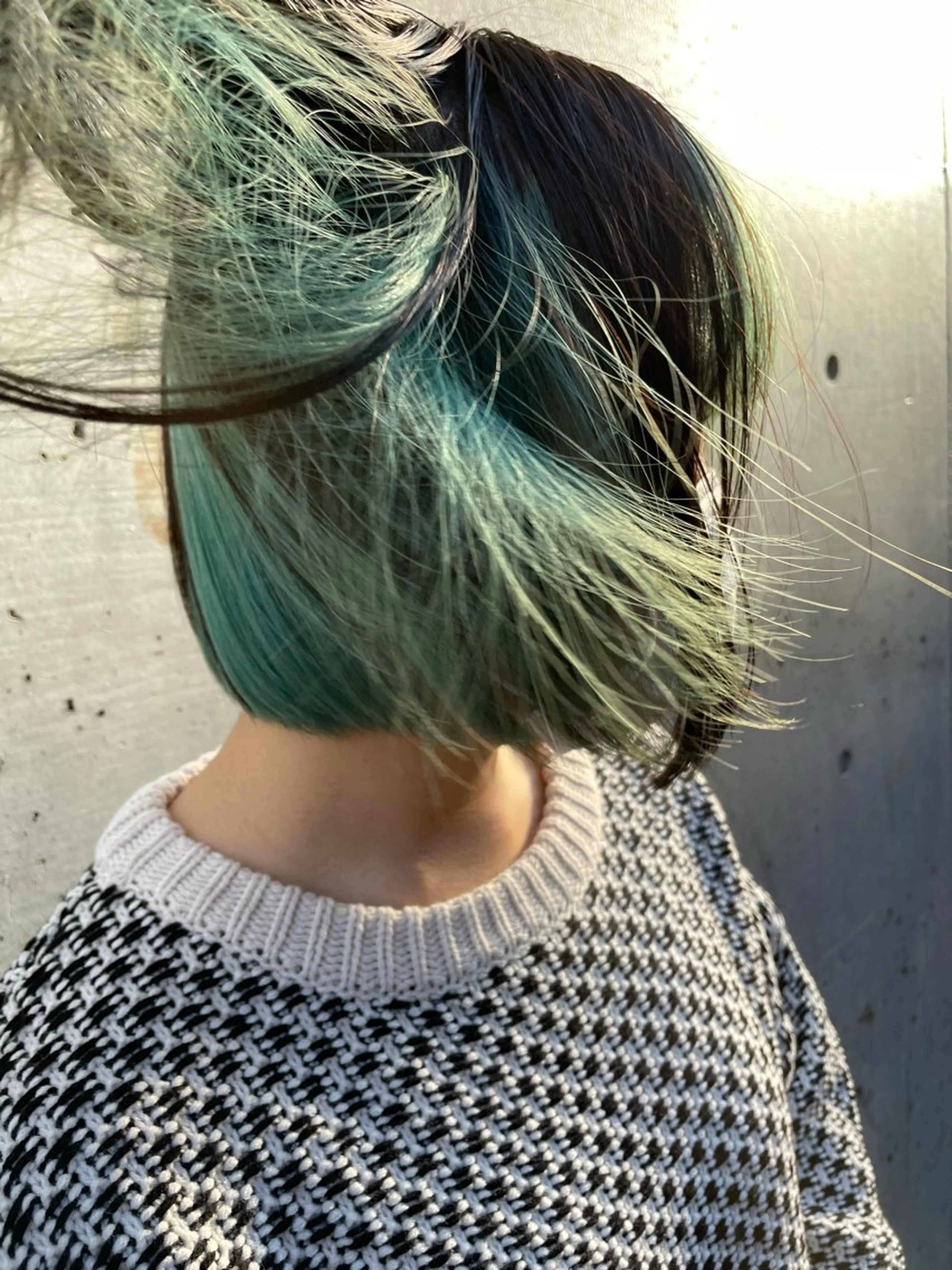 ミディアム カラー 増井 歩夢のヘアスタイル