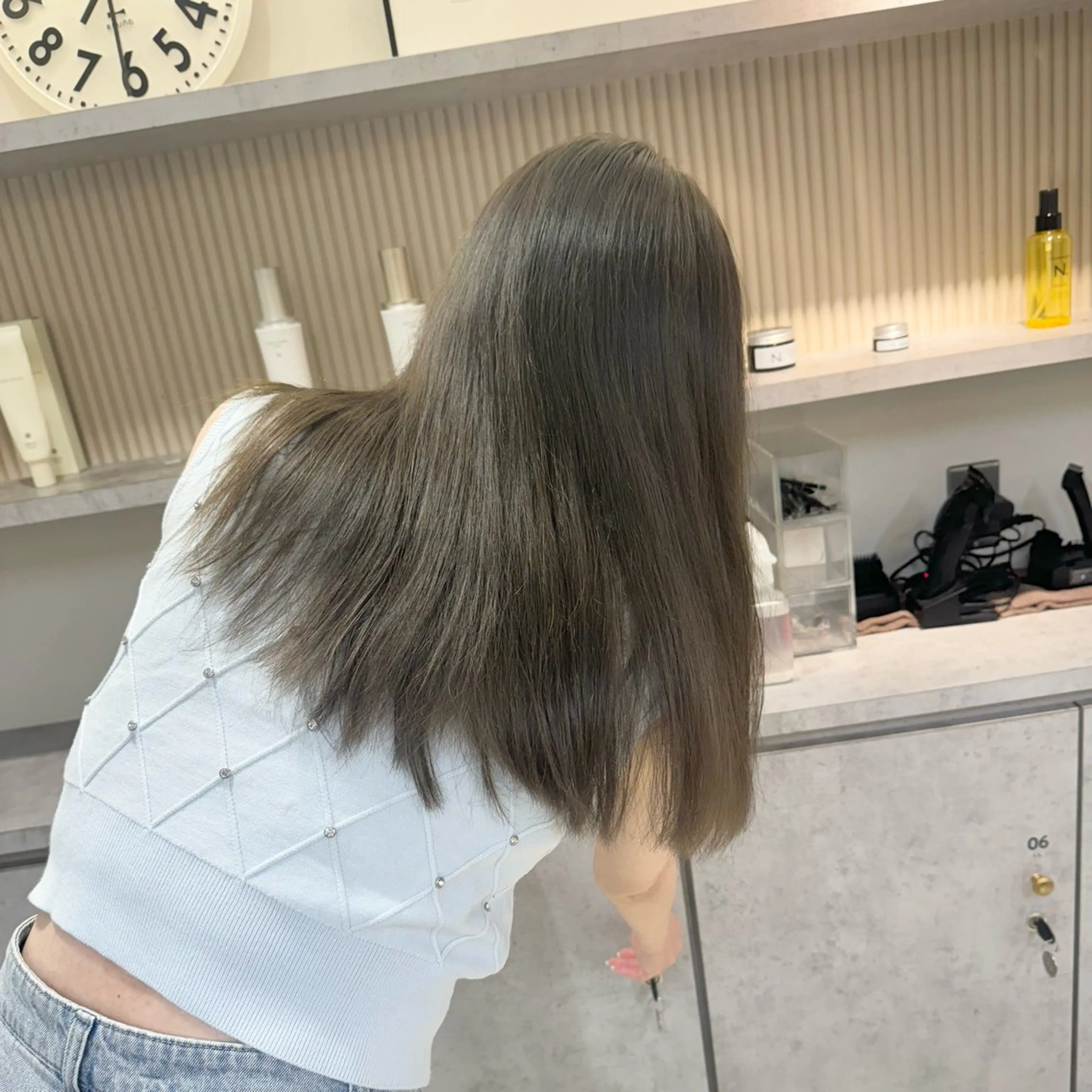 ロング カラー 髪質改善 トリートメント カット ヘアカラー トリートメント ヘッドスパ 木原良 (キハラ リョウ)のヘアスタイル