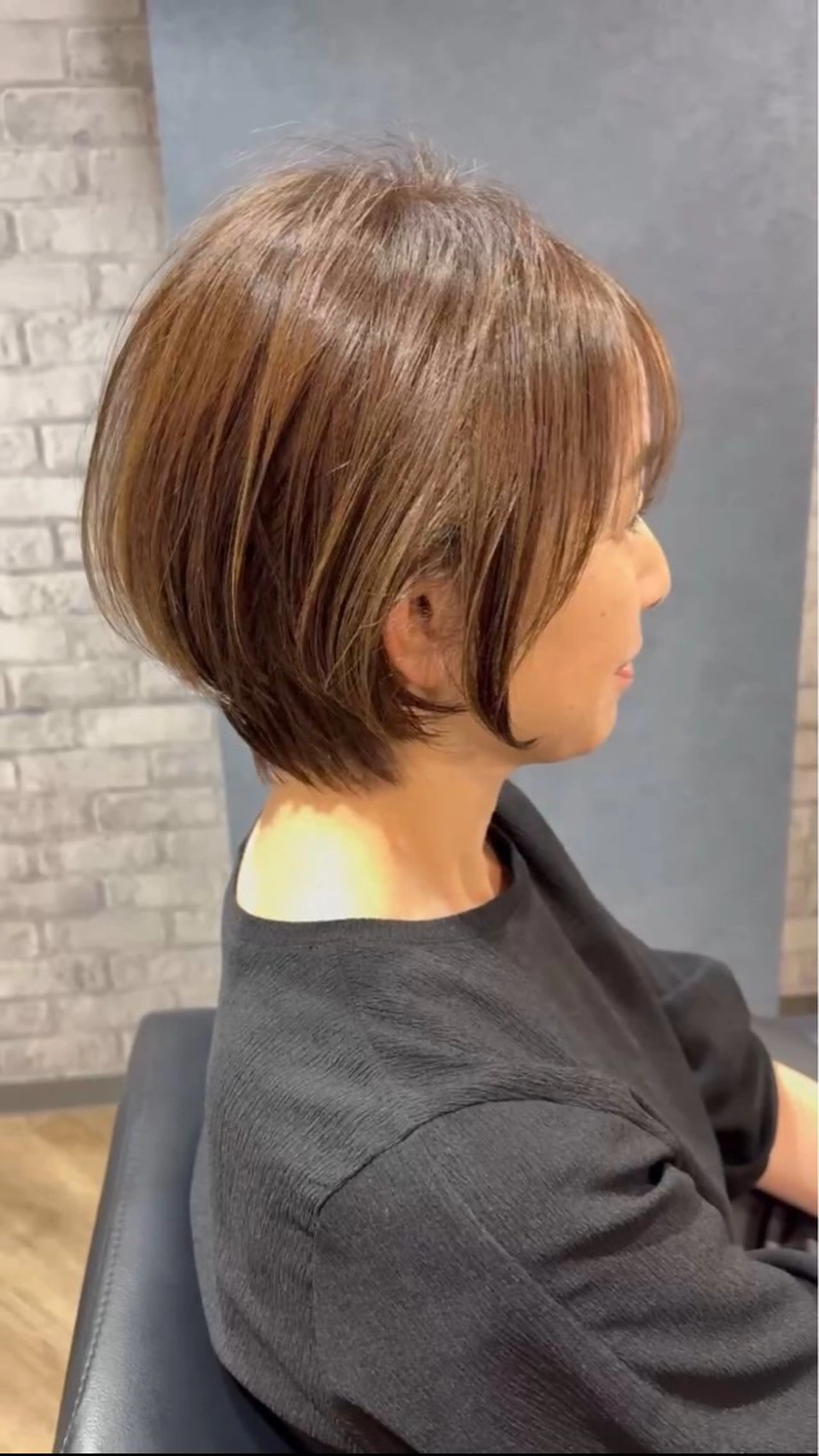 ショート ショートヘア labimani所属・阪急箕面駅 ショートモデル募集のヘアスタイル