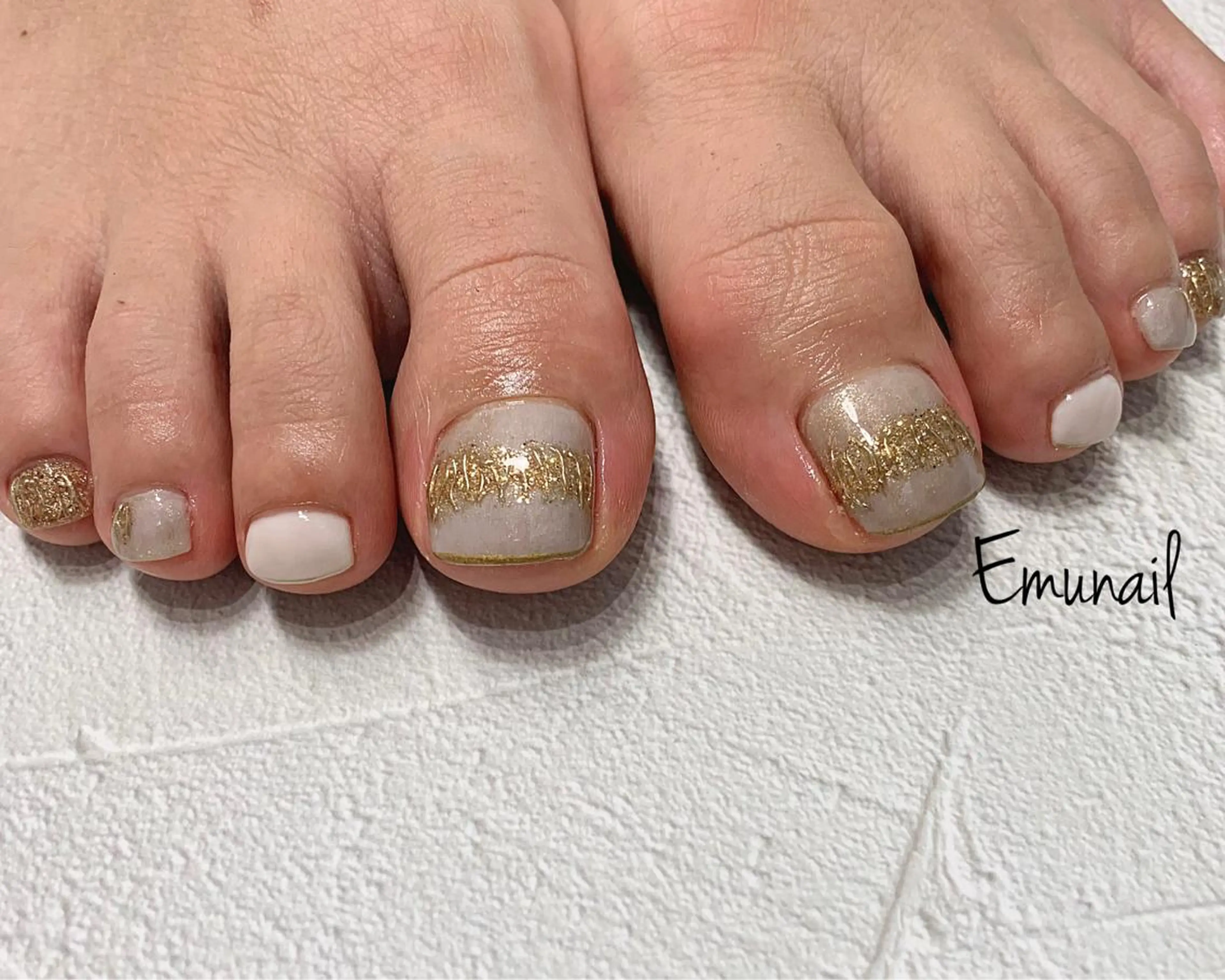 ネイル フットネイル Emu Nailのネイルデザイン