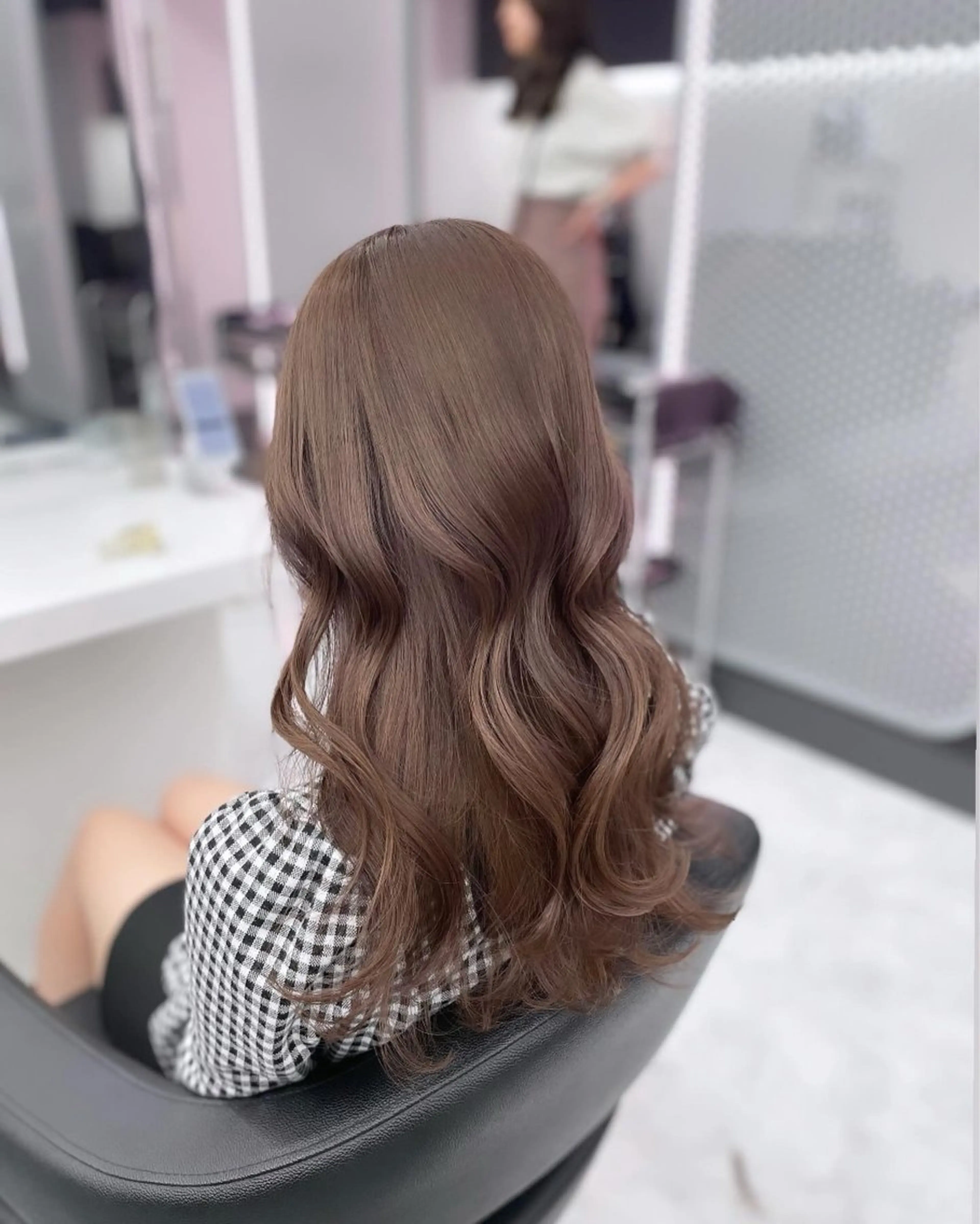 ロング 🤍韓国トレンド ヘア🤍miku🤍のヘアスタイル