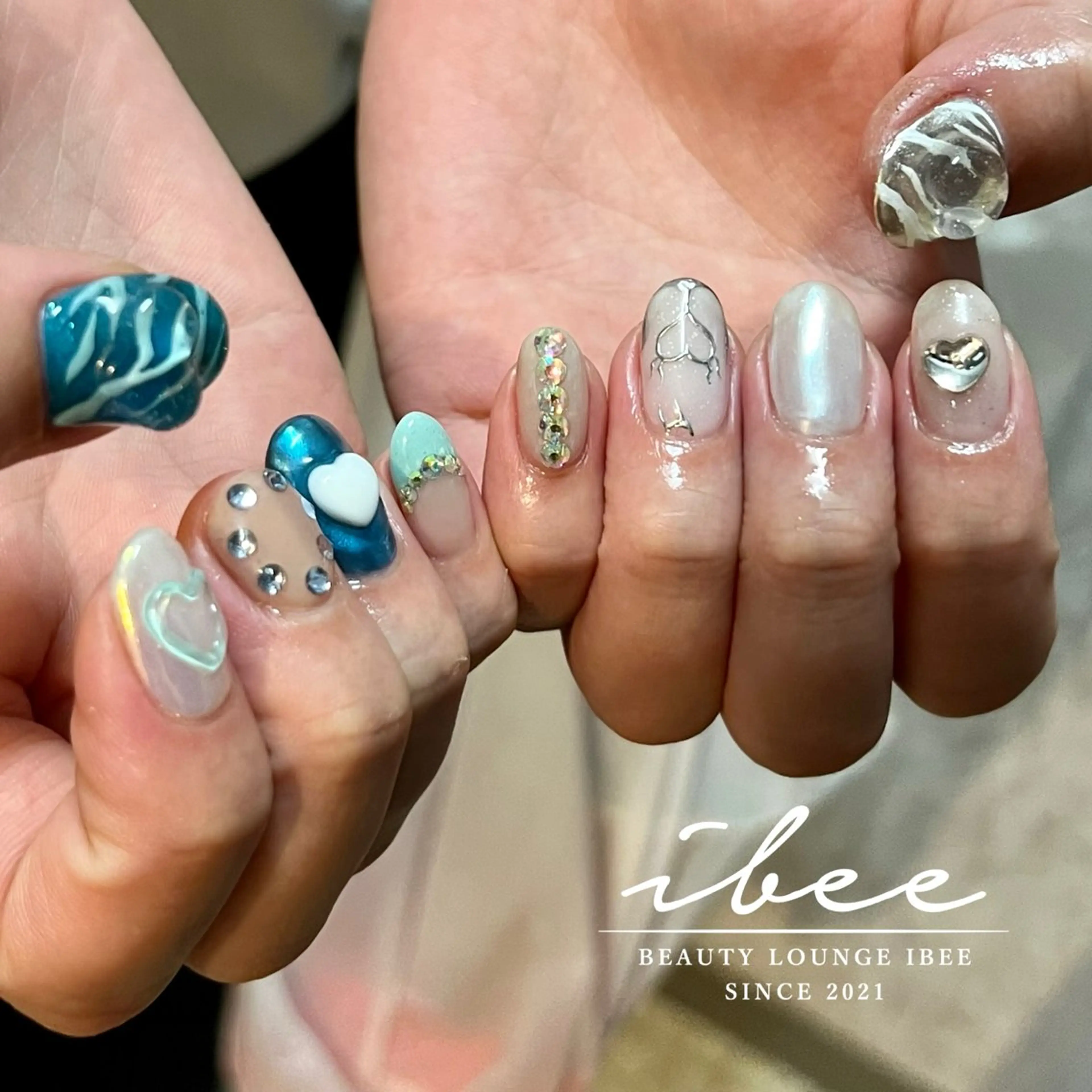 ネイル ハンドネイル ibee nail 🤍yumiのネイルデザイン