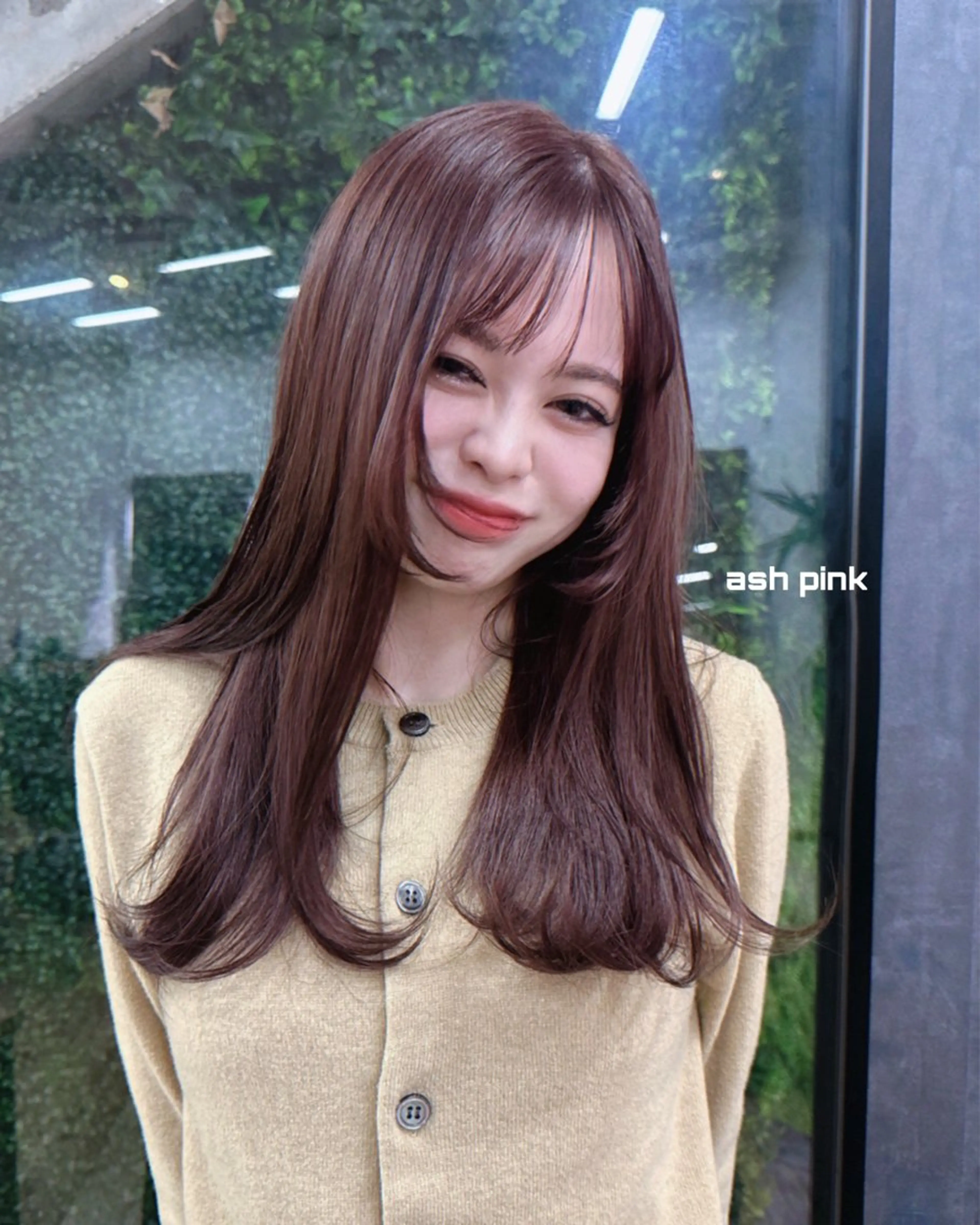 ロング カラー カット ヘアカラー Pocket仙台 💚モエリのヘアスタイル