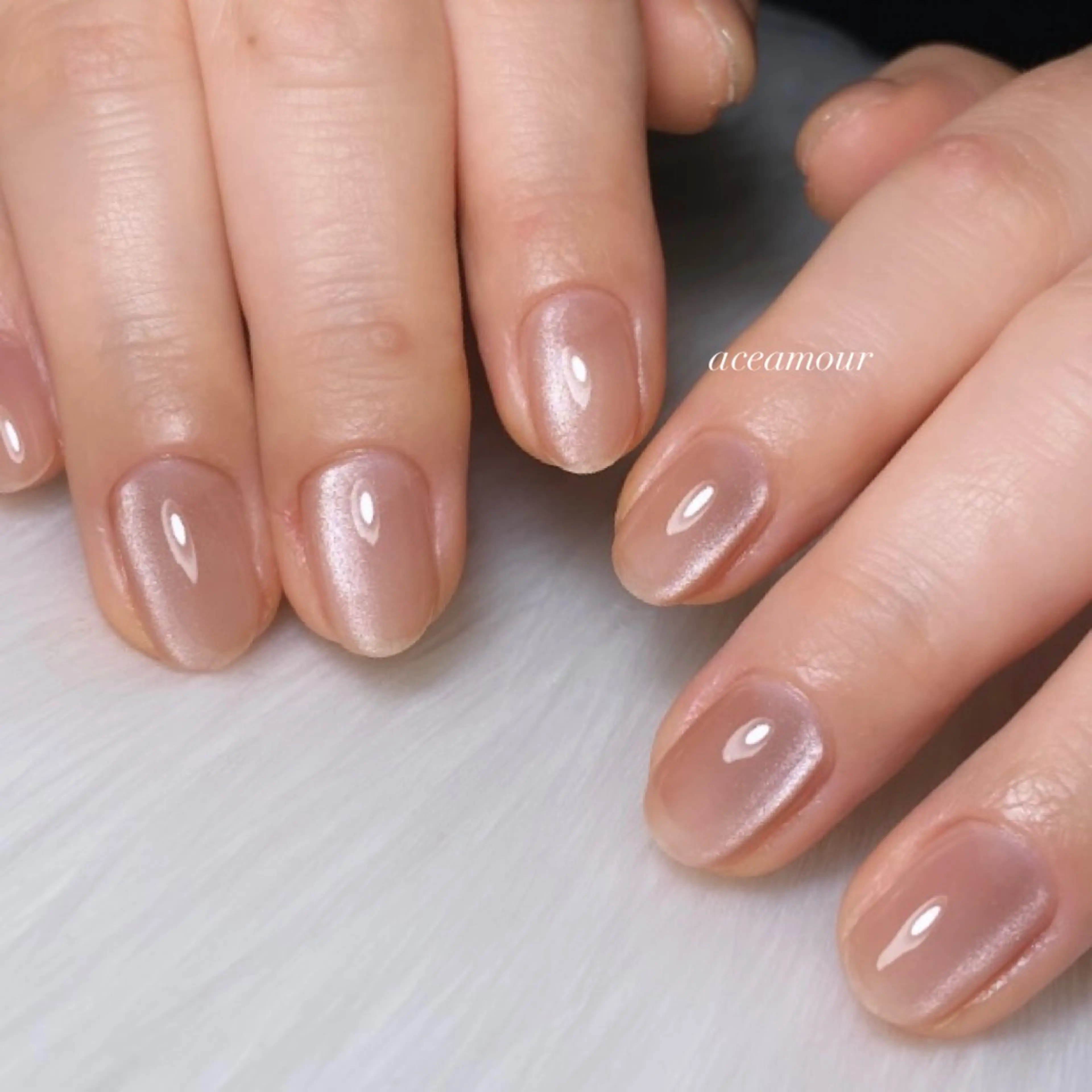 ネイル ハンドネイル ネイル/耳つぼ /新ホワイトニングのネイルデザイン