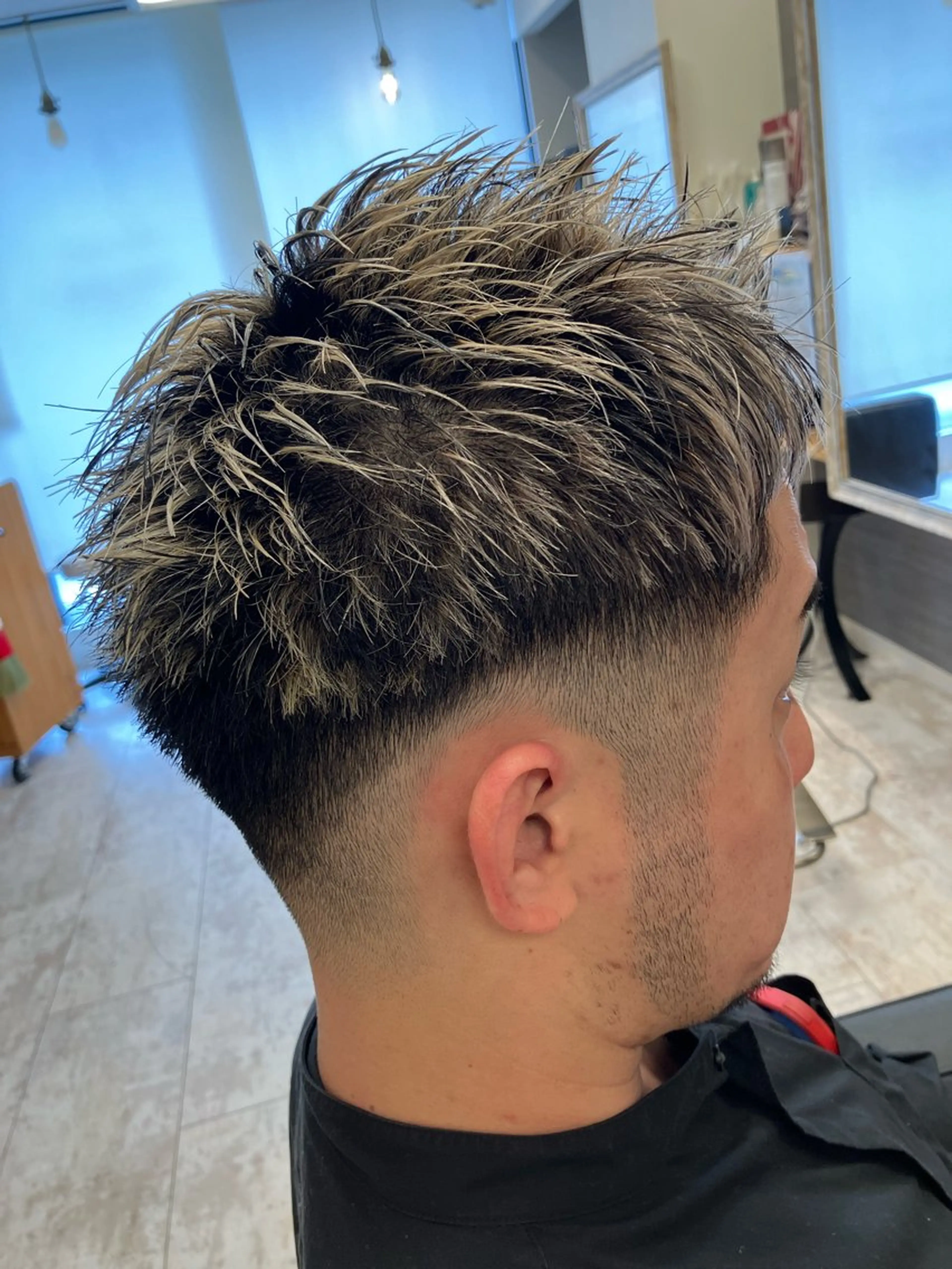 カラー メンズ カット ヘアカラー メンズ特化/パーマ/ フェードWATARUのヘアスタイル