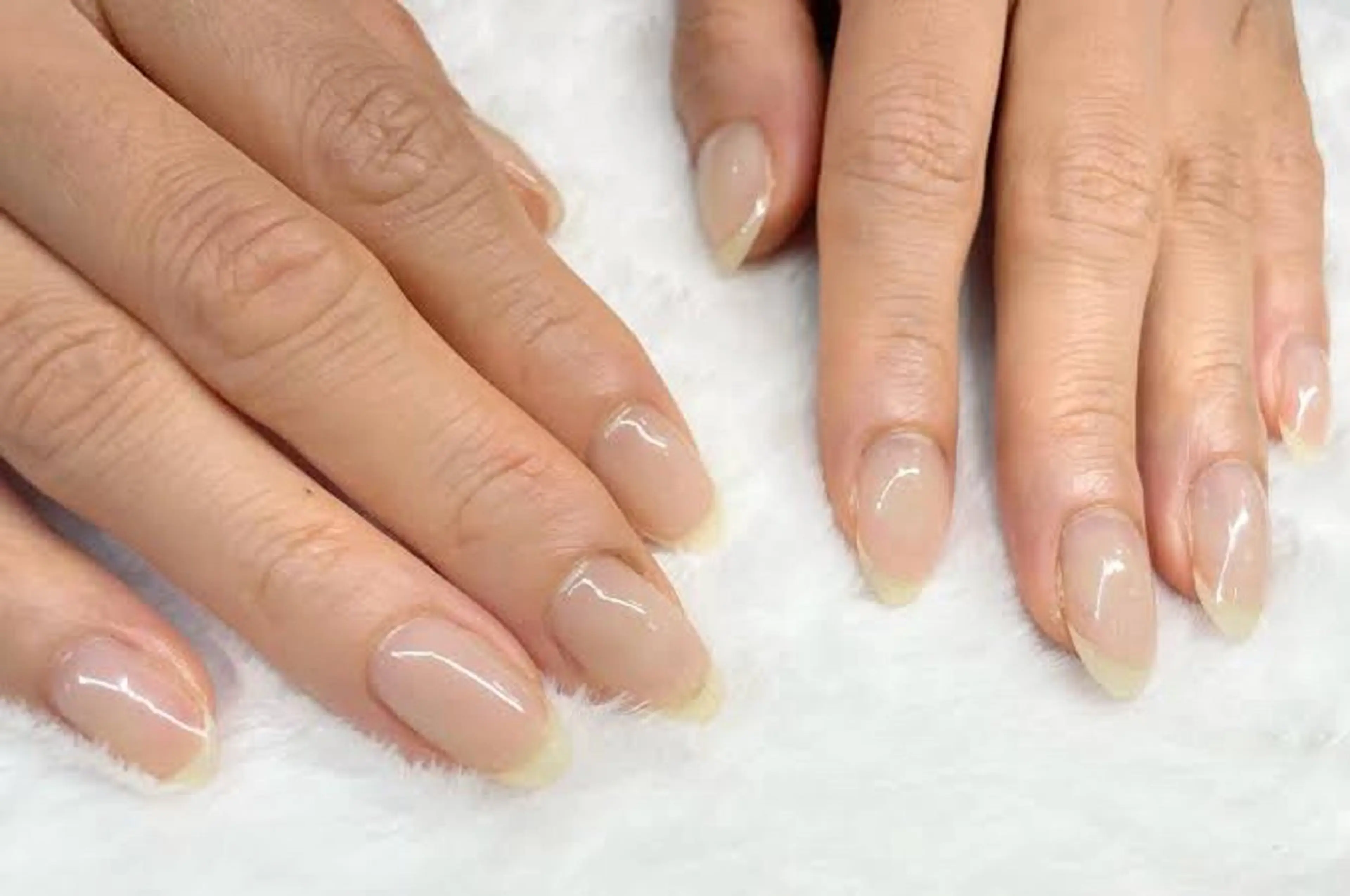 【ハンド】クリアネイル☆爪育☆就活にも☆ケア込みの写真