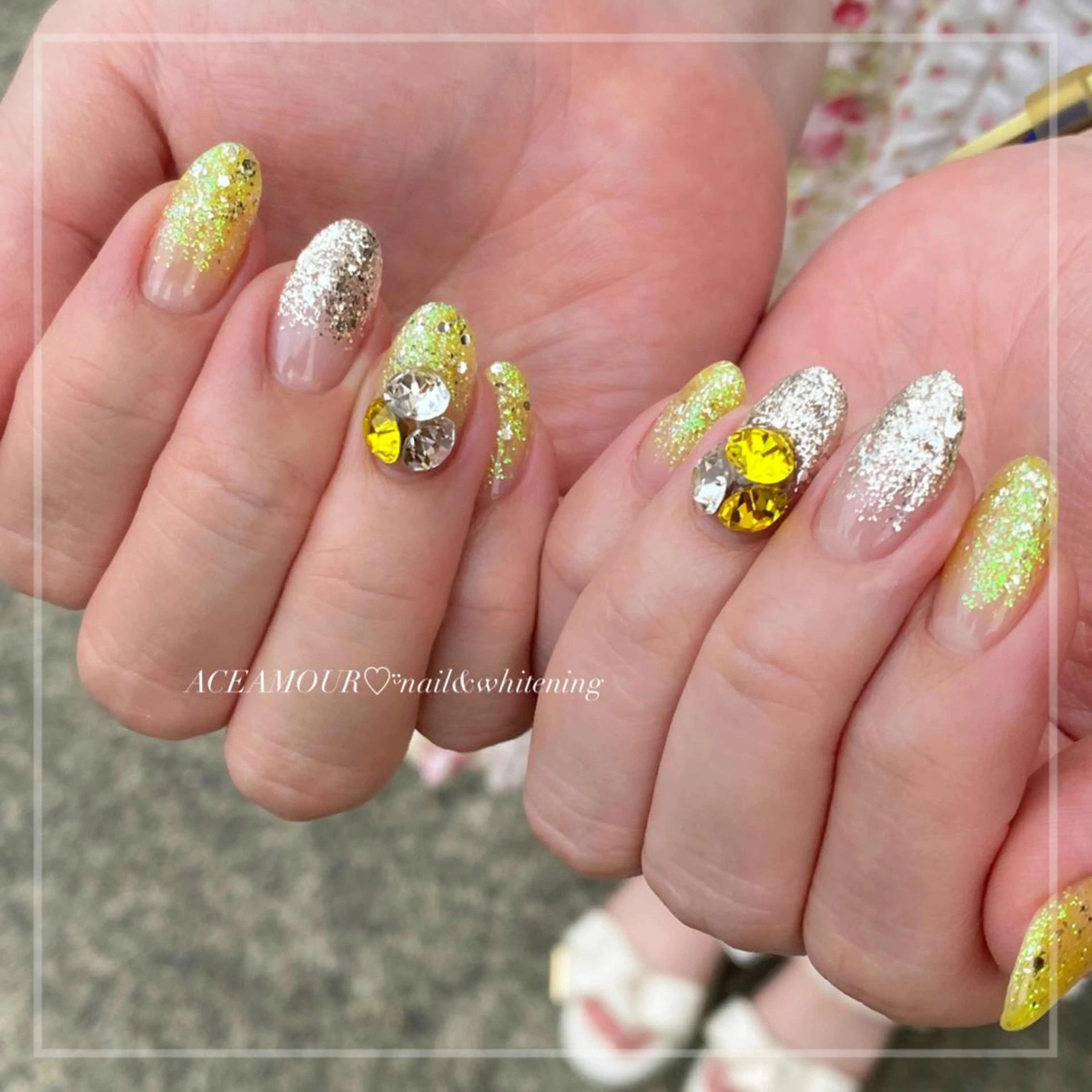 ネイル ネイル/耳つぼ /新ホワイトニングのネイルデザイン