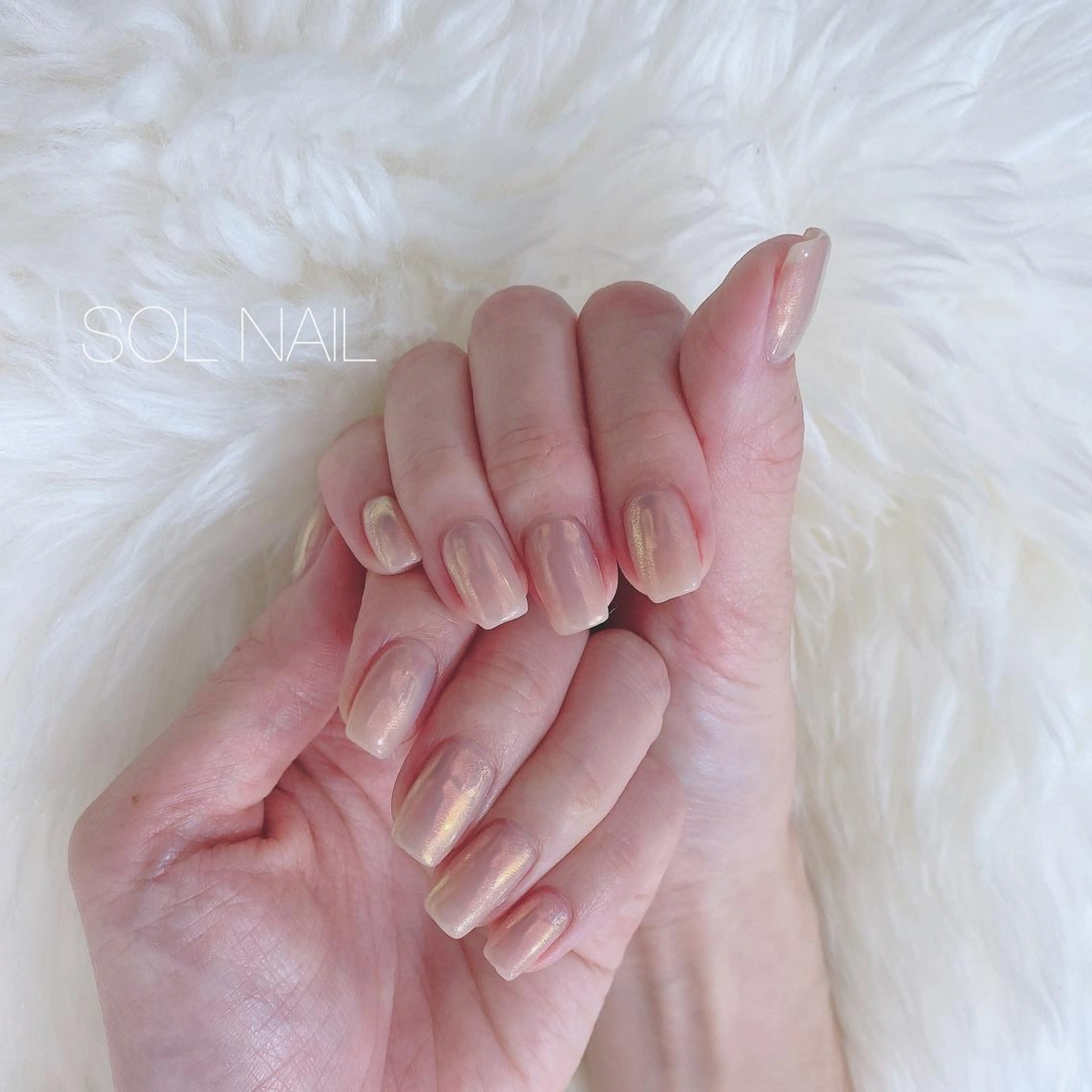 ネイル ミラーネイル ハンドネイル SOL NAILのネイルデザイン