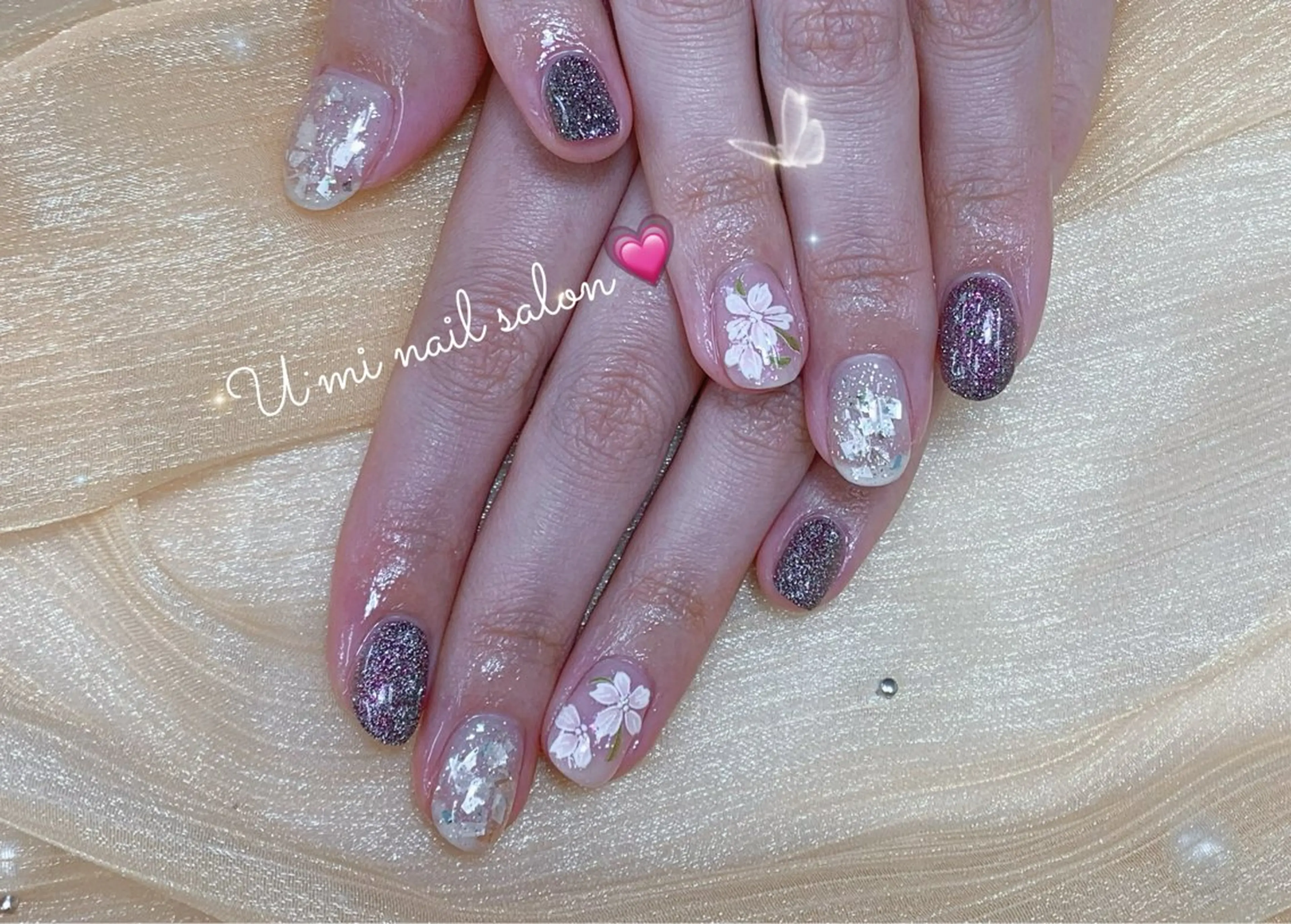 ネイル 持ち込み ハンドネイル U·Mi nail salon所属・U·Mi 上野御徒町容のネイルデザイン