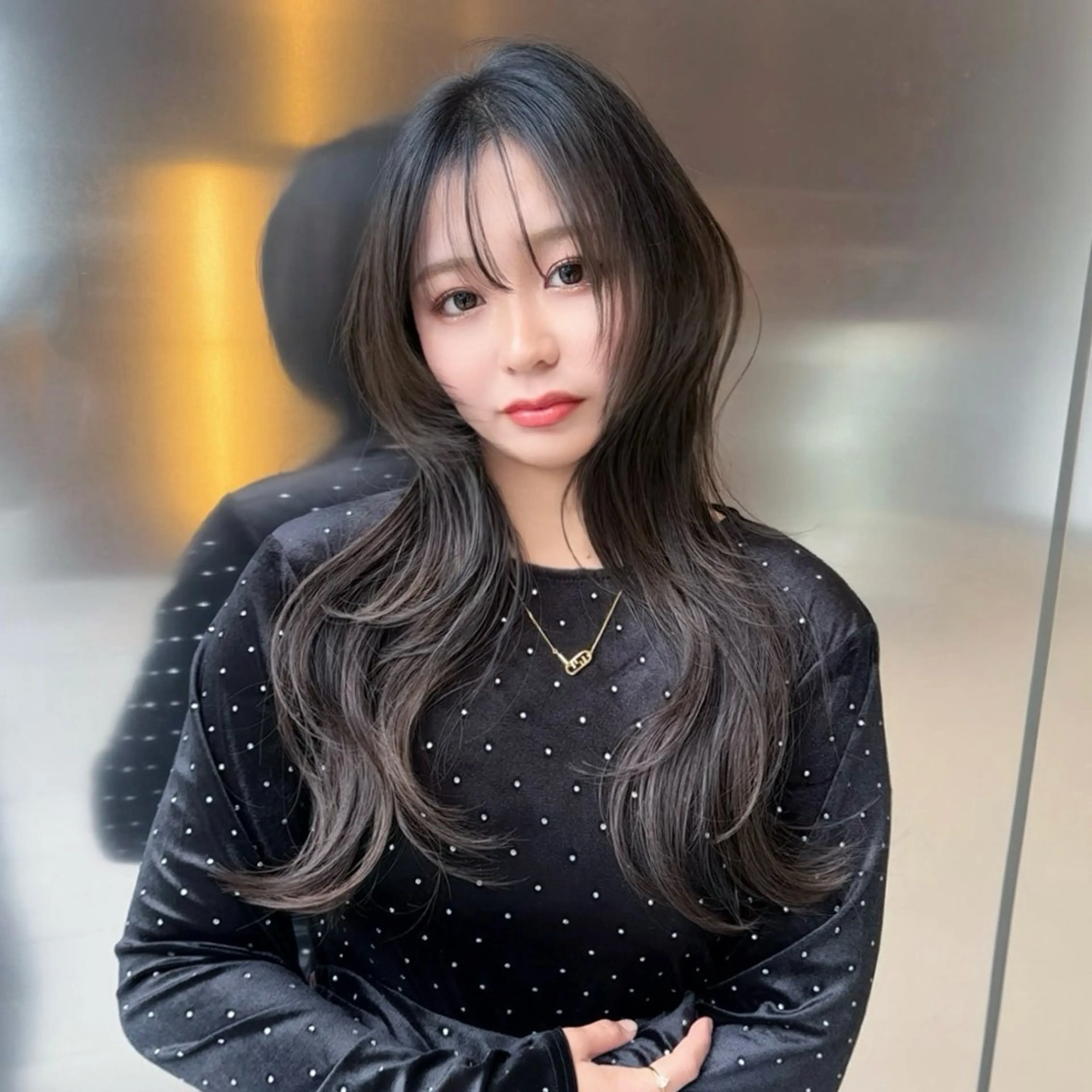 カット➕韓国パーマ➕根本美髪矯正▶︎(根元の癖を無くしてパーマをかける癖毛さん用)の写真