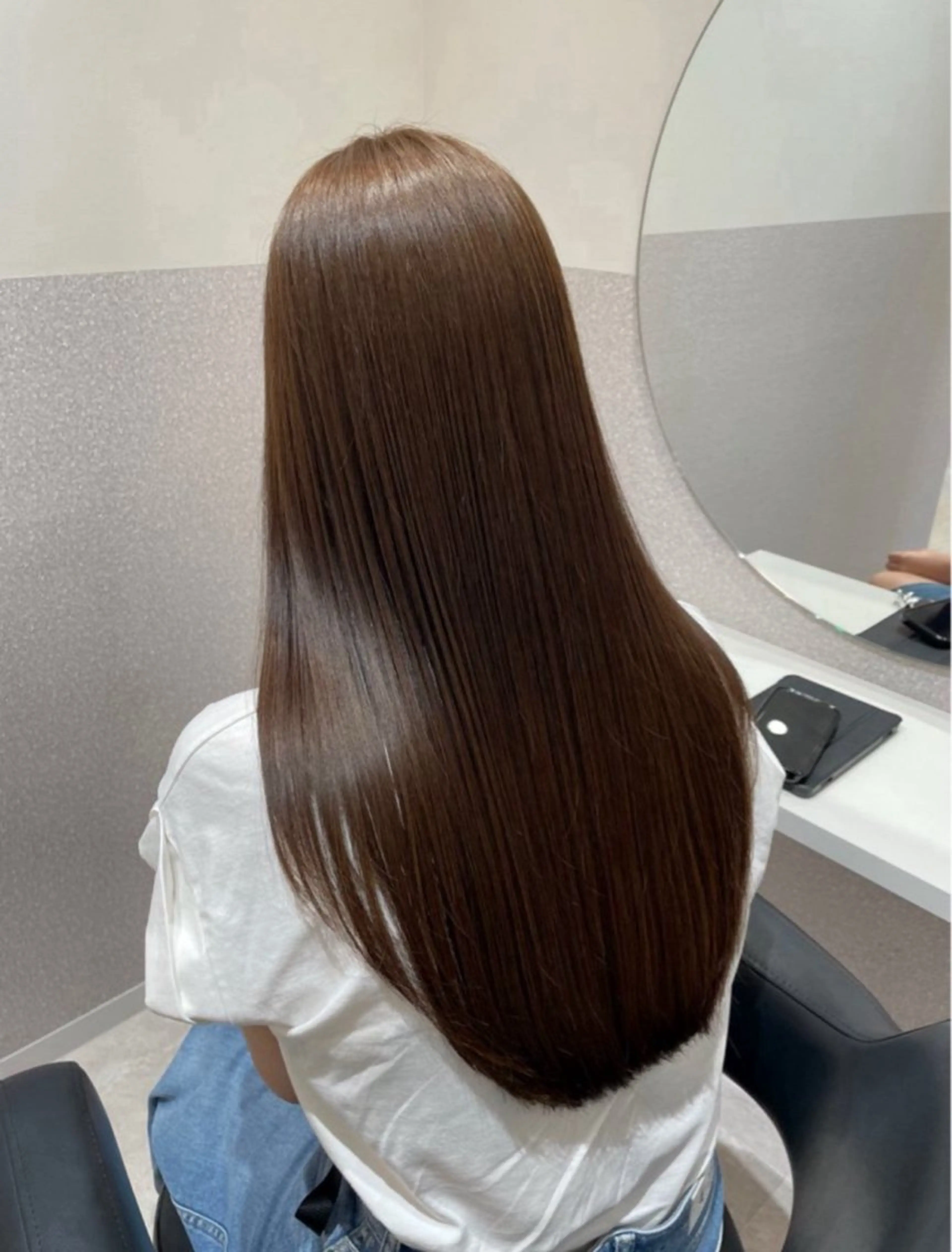 ロング 髪質改善 トリートメント カット ヘアカラー トリートメント ❤︎︎韓国ヘア❤︎︎ 𝑺𝒉𝒊𝒉𝒐のヘアスタイル