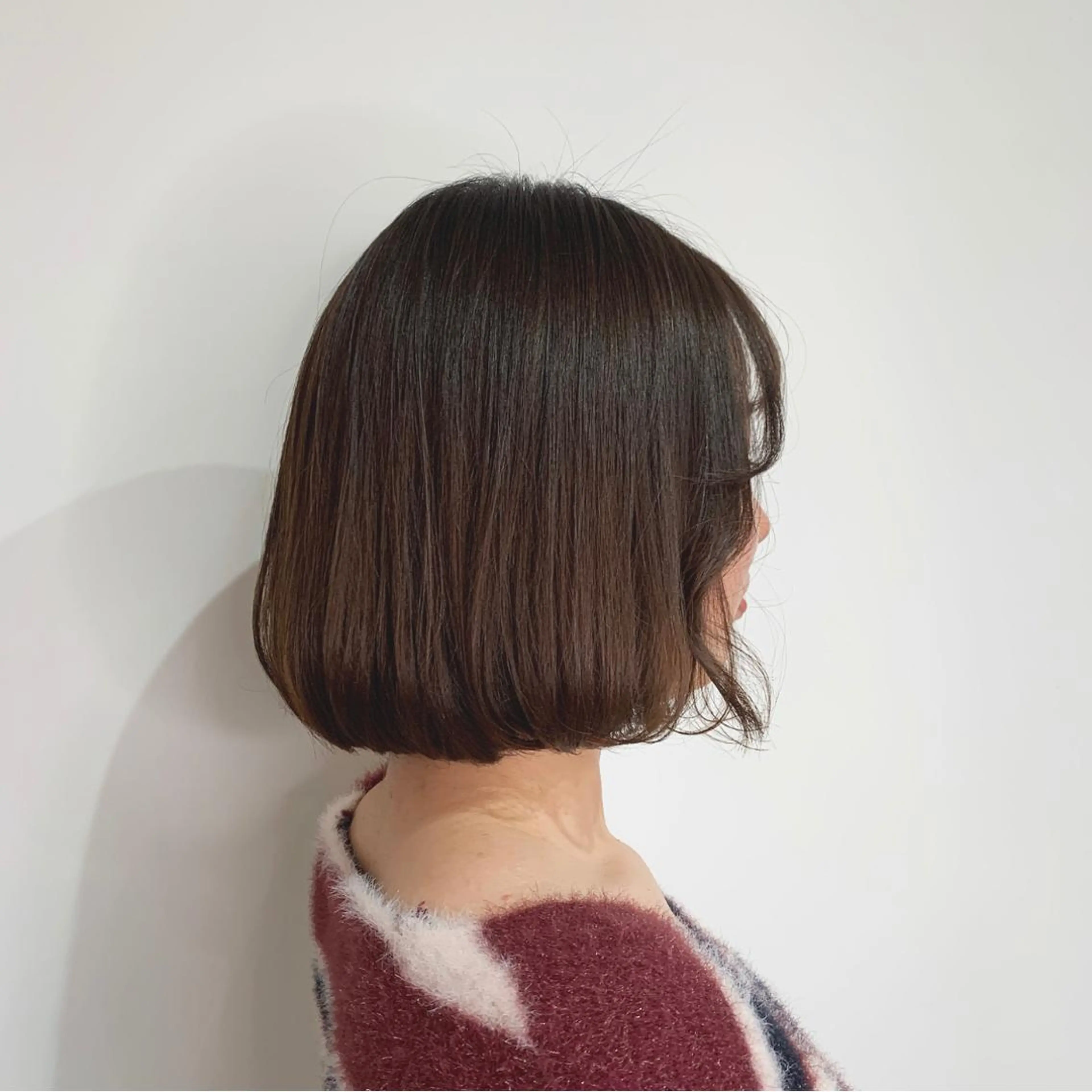 ミディアム カット ヘアカラー HARUKA韓国ヘア /Luana梅田のヘアスタイル