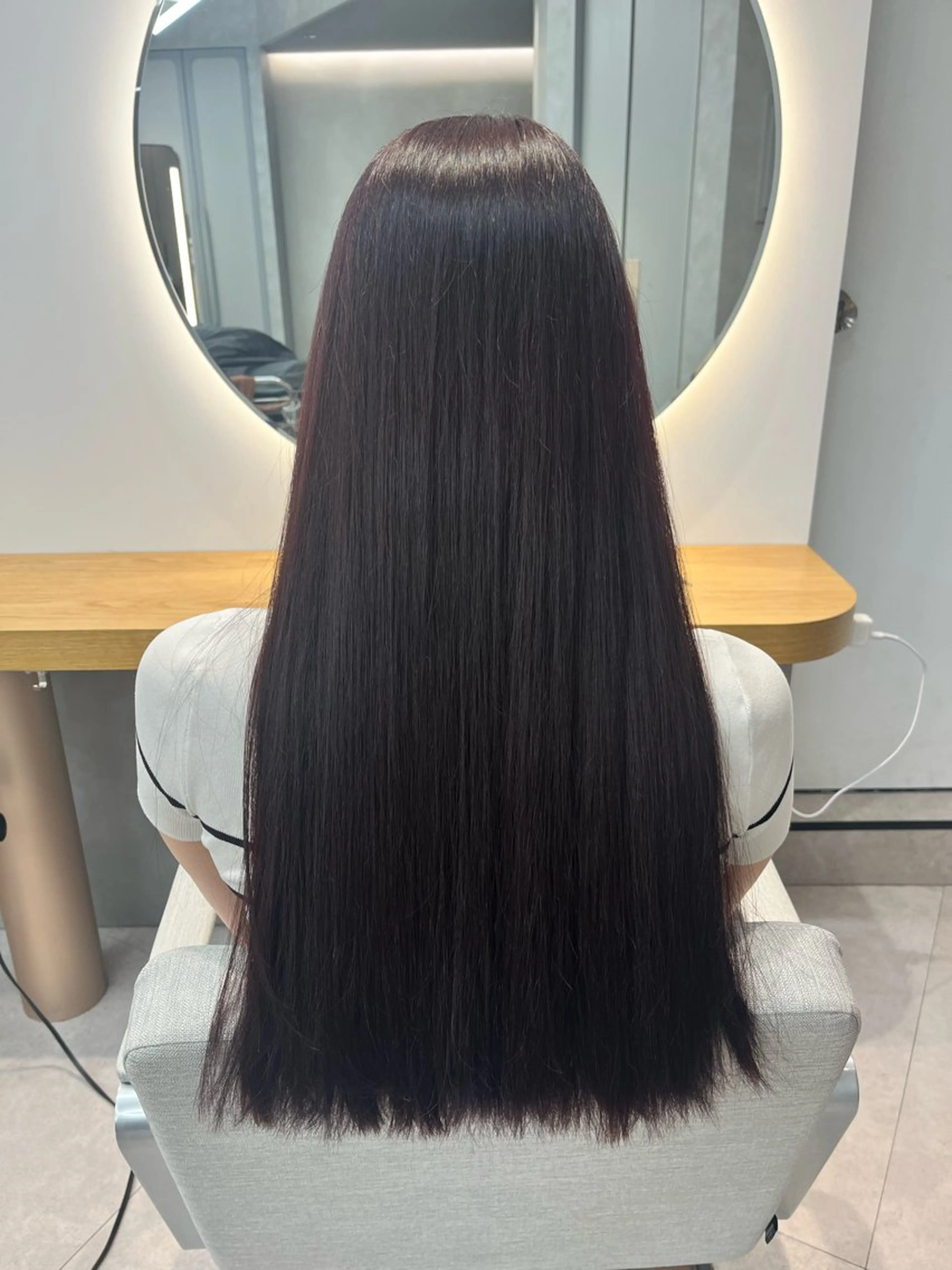 ロング カラー ヘアカラー 碓氷 梨乃のヘアスタイル