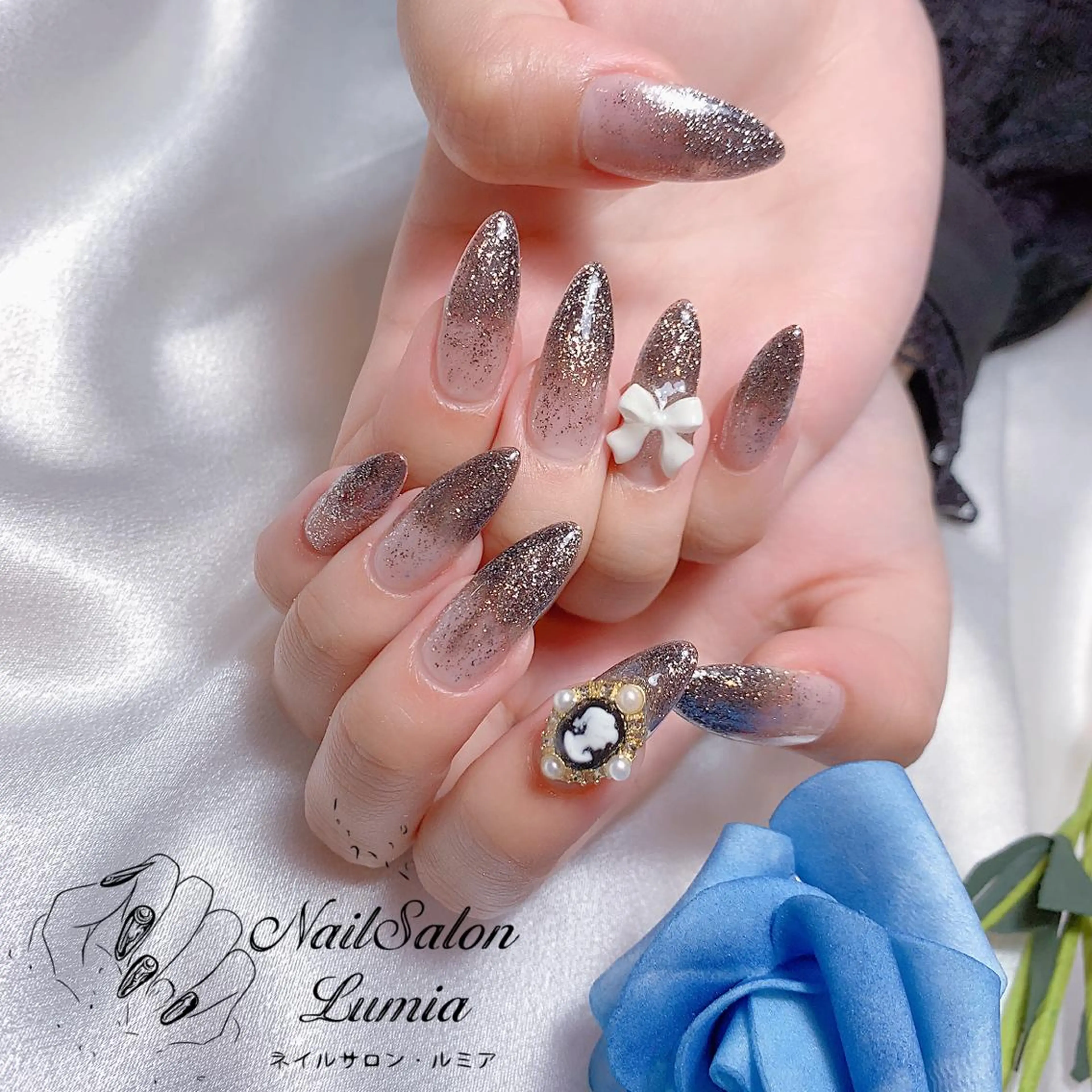 ネイル ハンドネイル ネイルサロン ルミア Lumia 店長のネイルデザイン