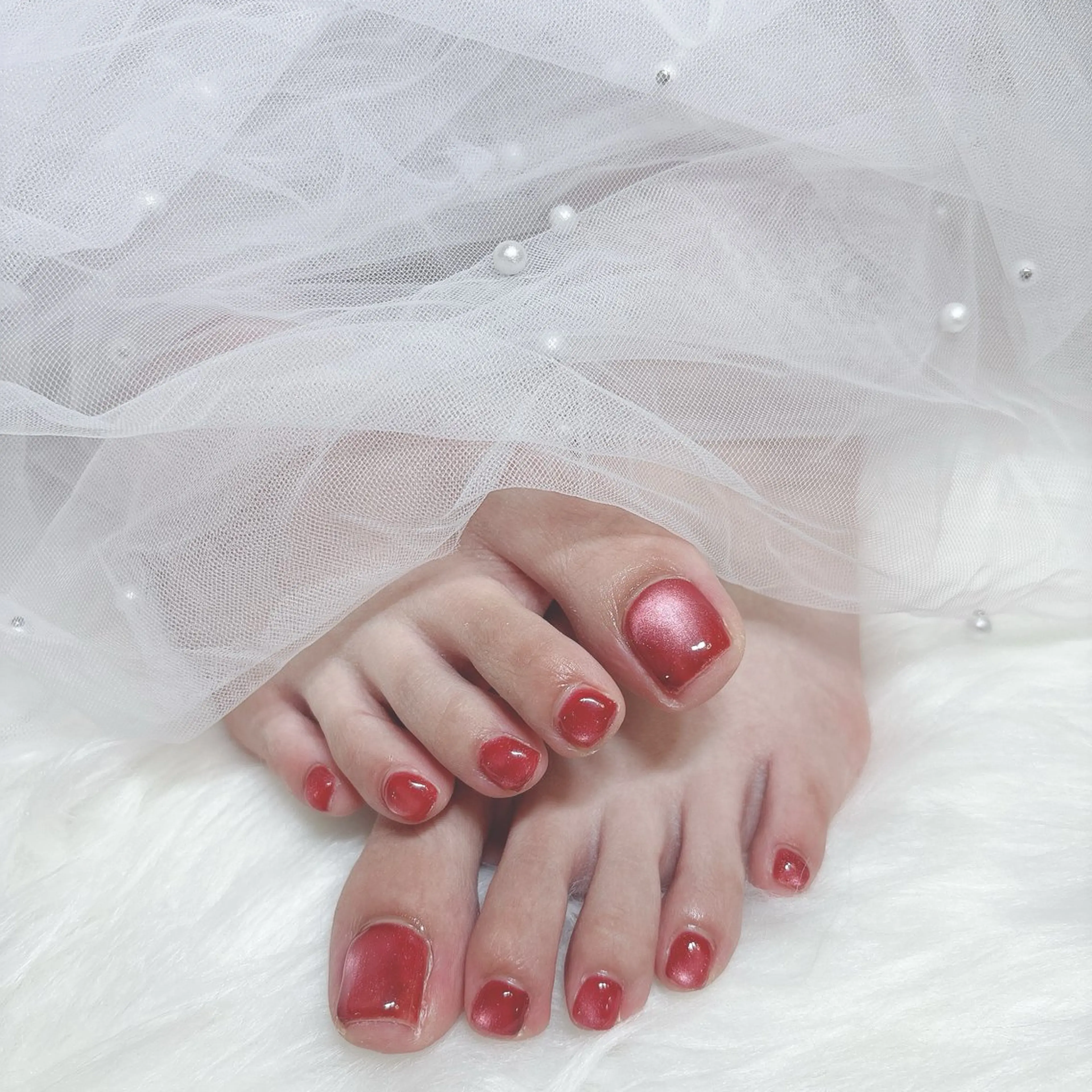 ネイル フットネイル マグネットネイル ABA SALON所属・aba nail 🩷marikaのネイルデザイン