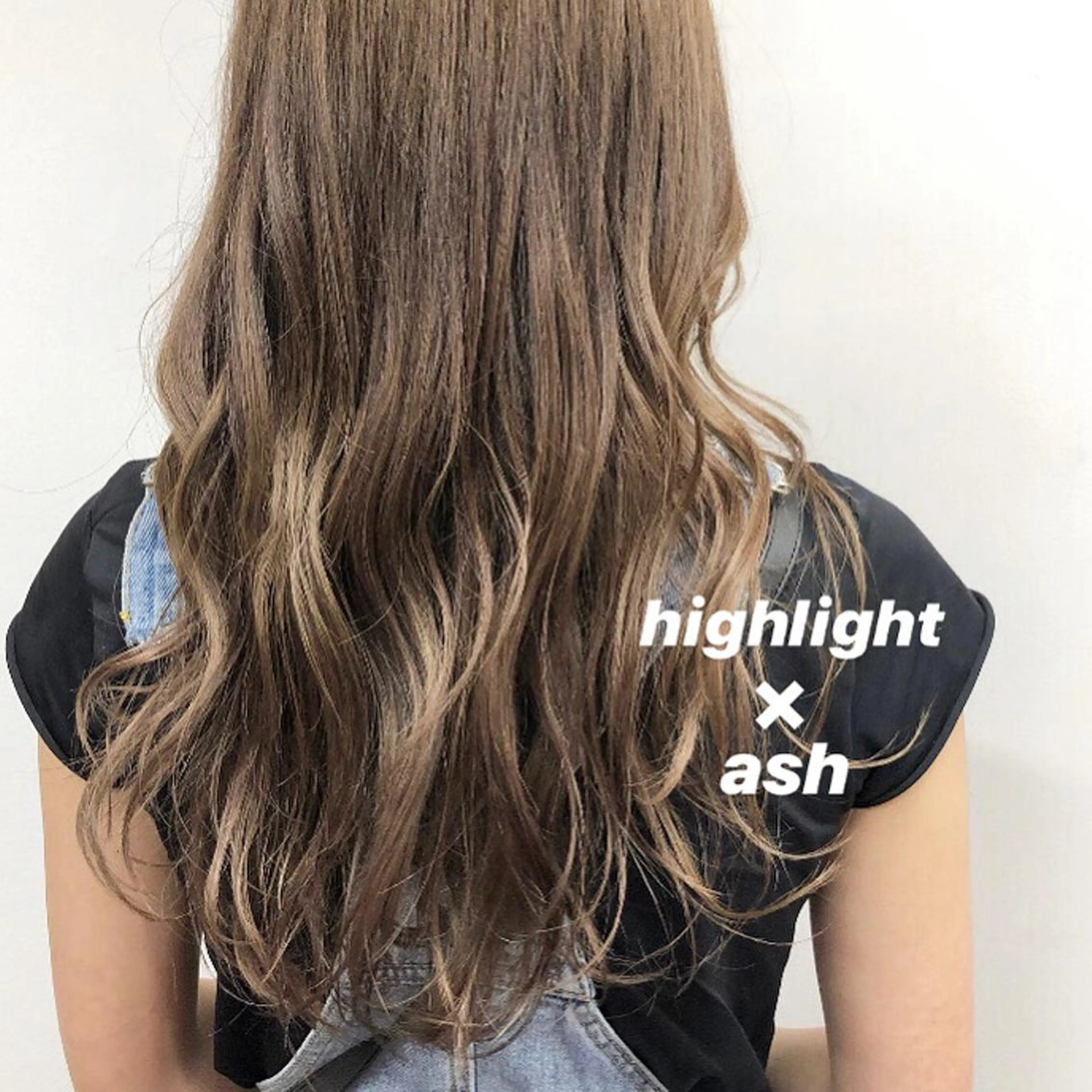 ロング カラー アッシュ 透明感カラー ハイライトカラー ハイライト レイヤーカット ヘアカラー レイヤーカット🎀 kanaのヘアスタイル