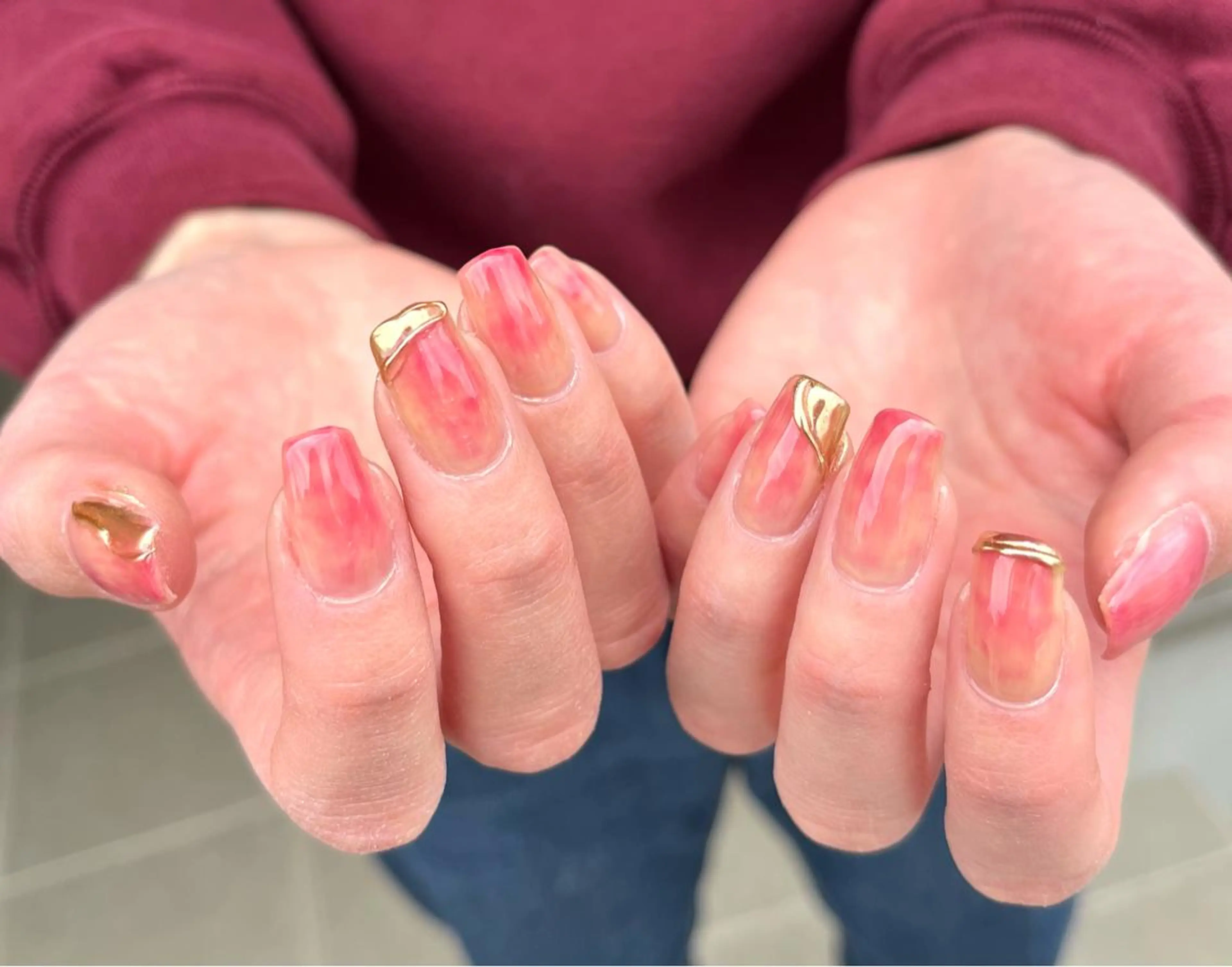 ショート カラー キッズ 2dy所属・2DY NAIL SALONのネイルデザイン