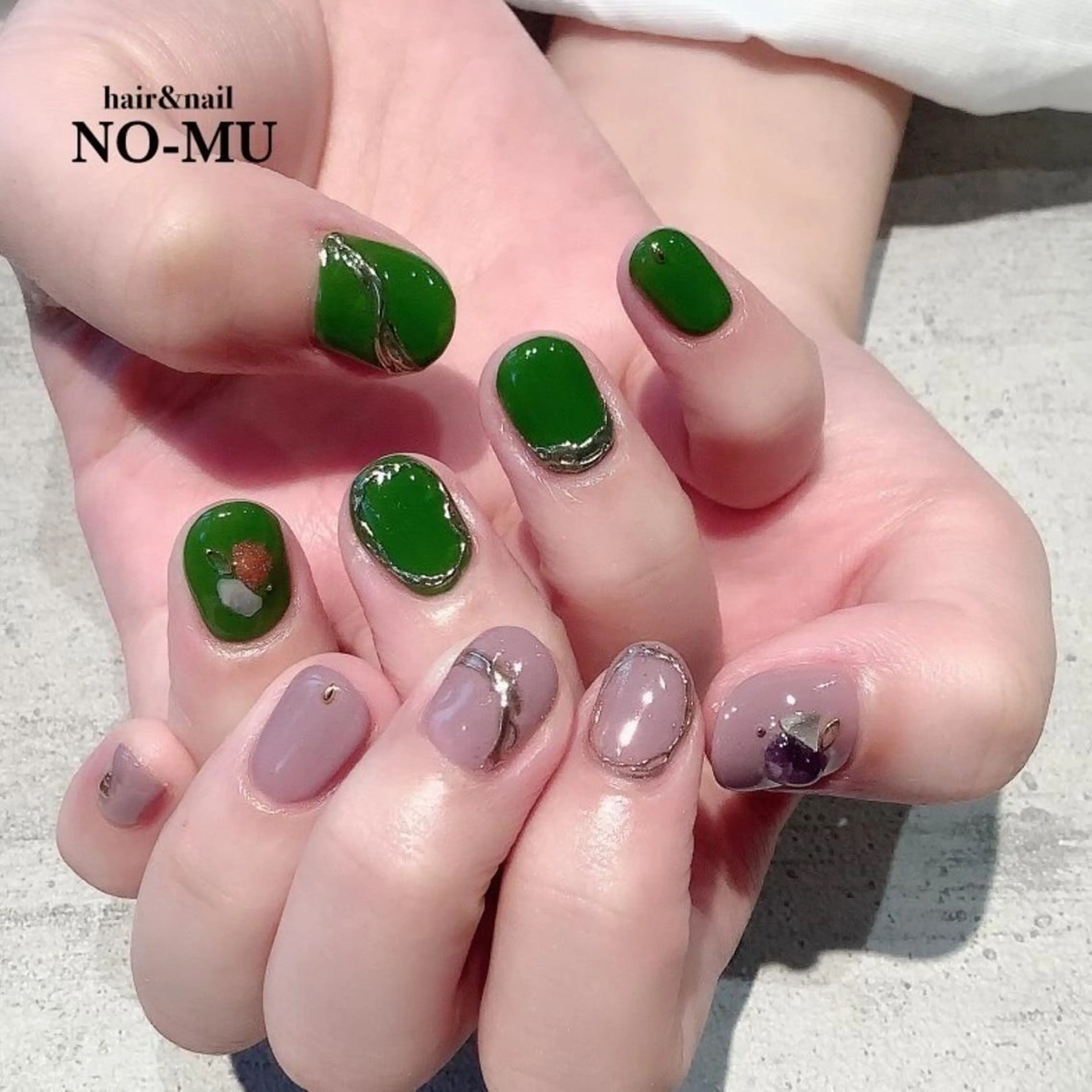 ネイル ハンドネイル hair＆nail NO-MU所属・hair＆nail NO-MUのネイルデザイン