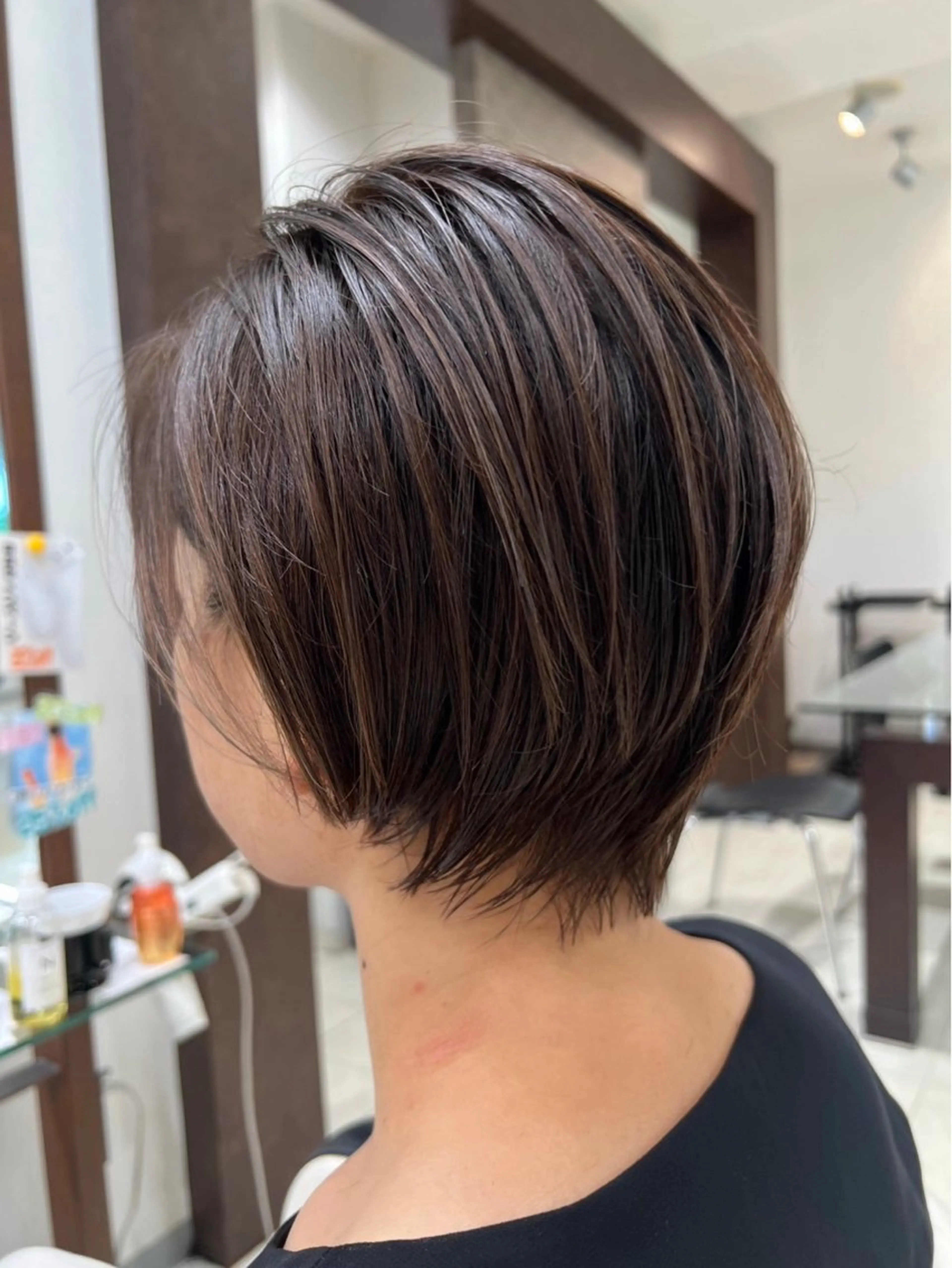 ショート ショートヘア stella 新長田所属・小段 颯のヘアスタイル