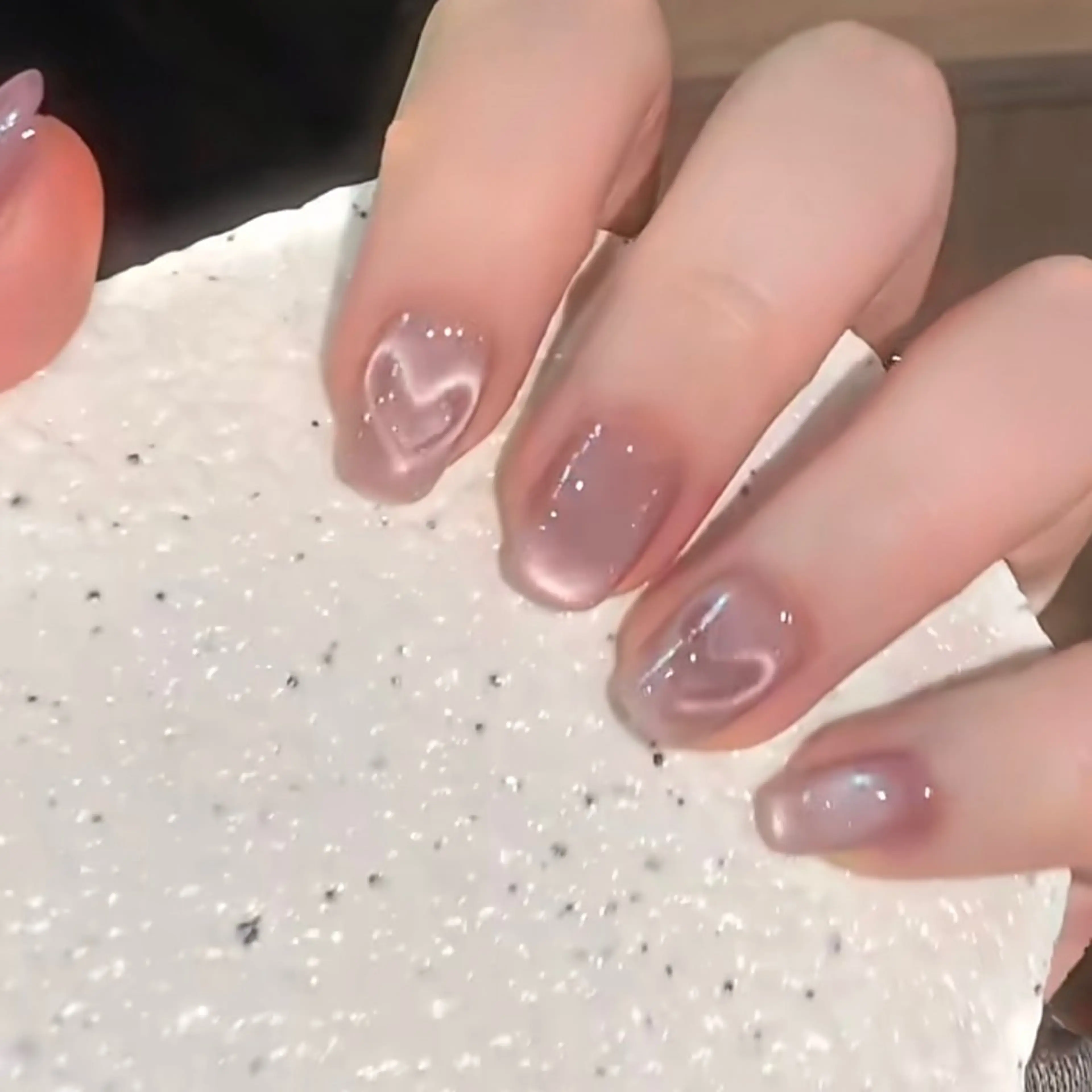 【初回オフ無料・ケア込み】ハートマグネット♥️の写真