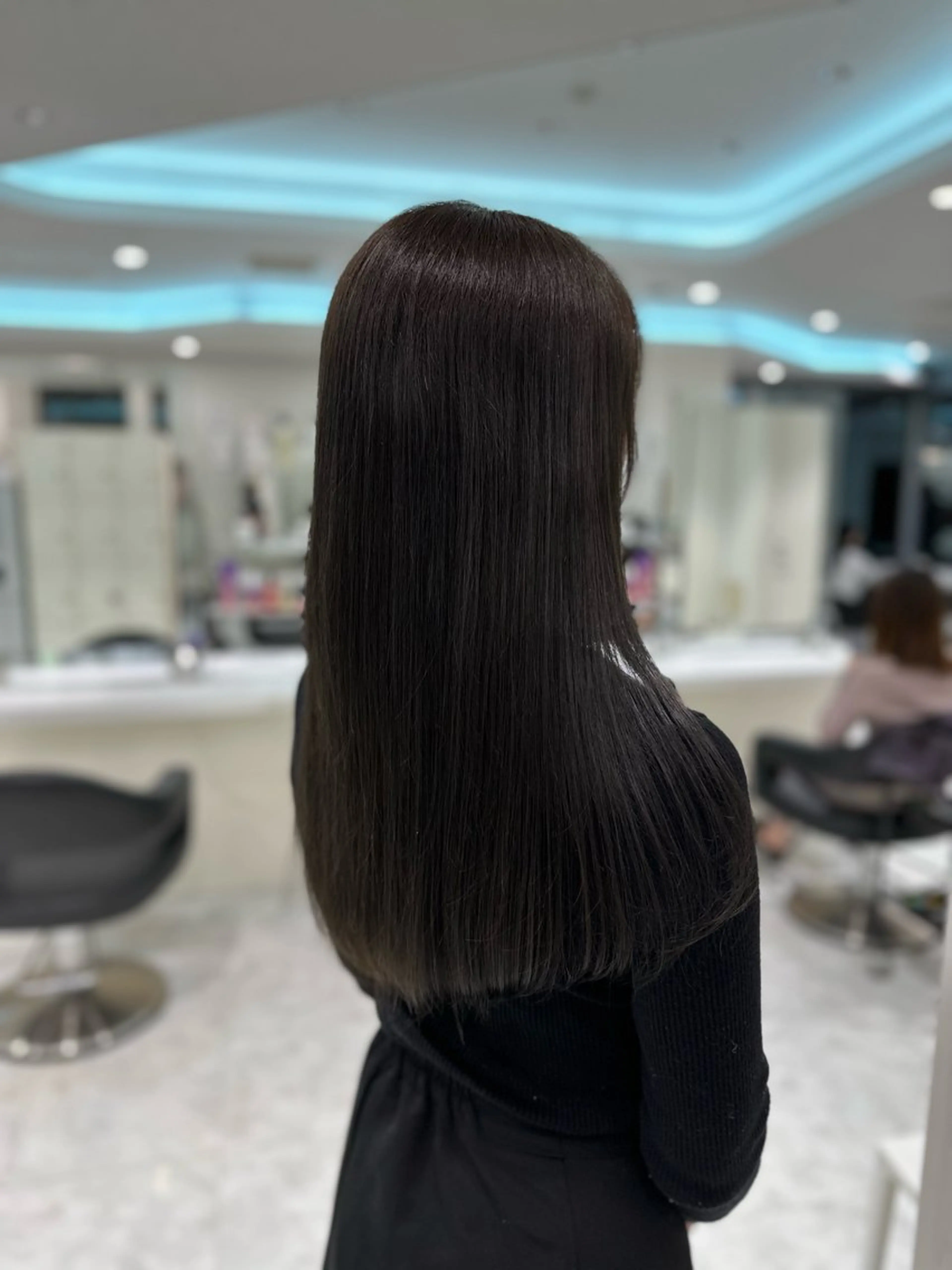 ミディアム カラー カット ヘアカラー トリートメント ヘッドスパ ヘアセット ♡上品韓国髪♡ブラ ウン/SAYATOのヘアスタイル