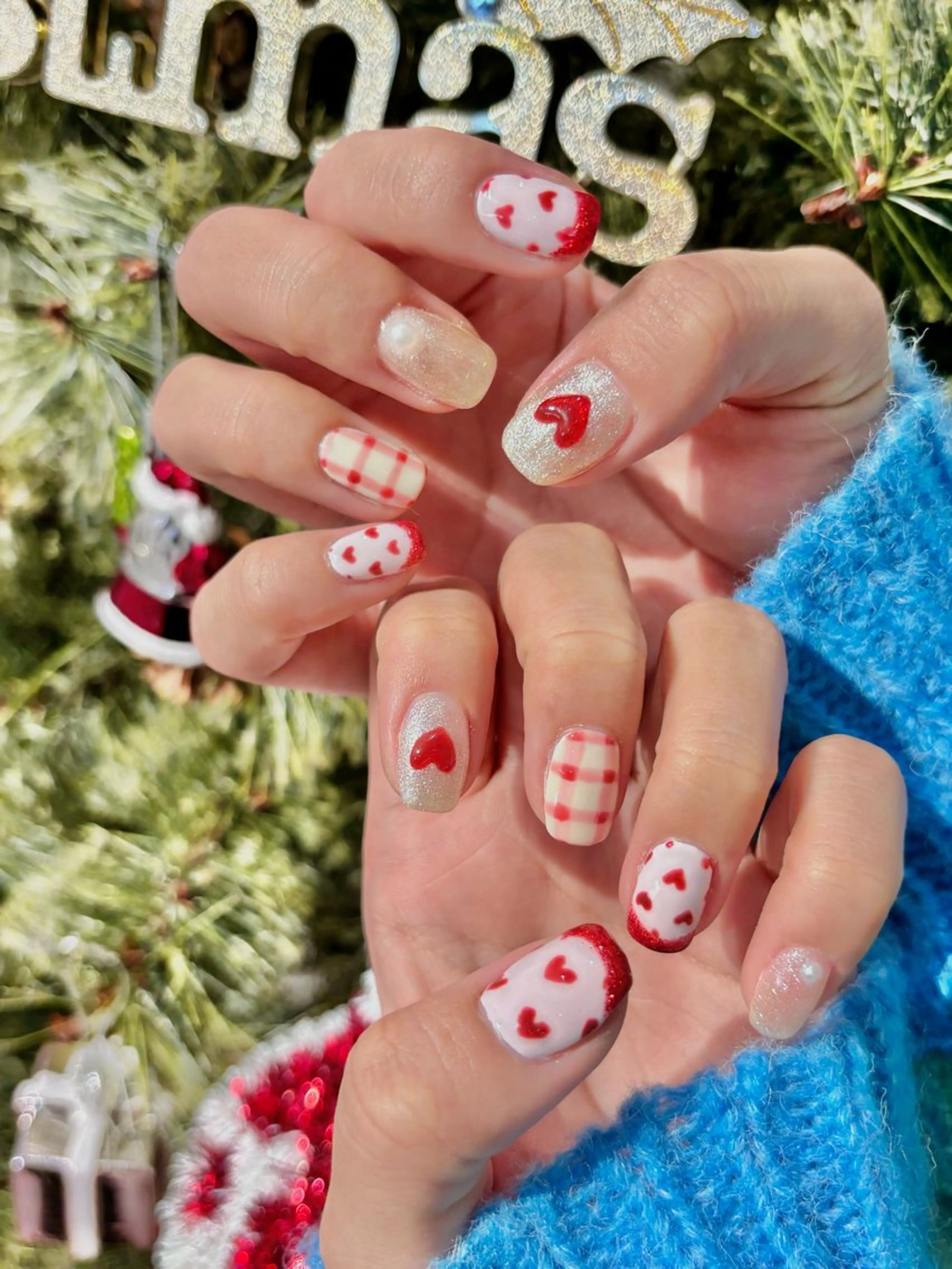 ネイル ぷっくりネイル ハンドネイル Kureha/ネイル トレンドヘアのヘアスタイル