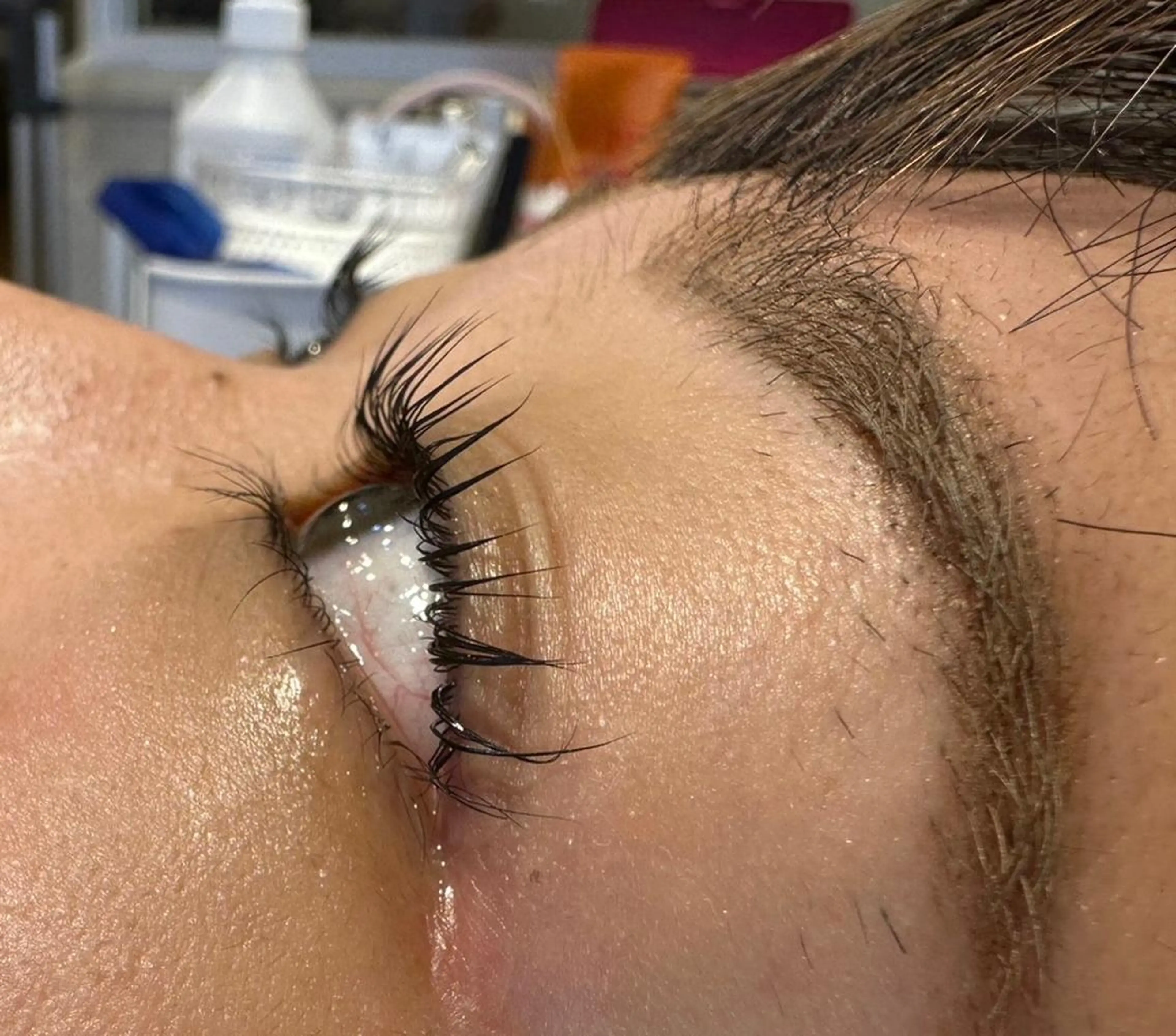 マツエク・マツパ Dカール パリジェンヌラッシュリフト 一重×まつ毛パーマ Colk ☆のマツエク・マツパデザイン