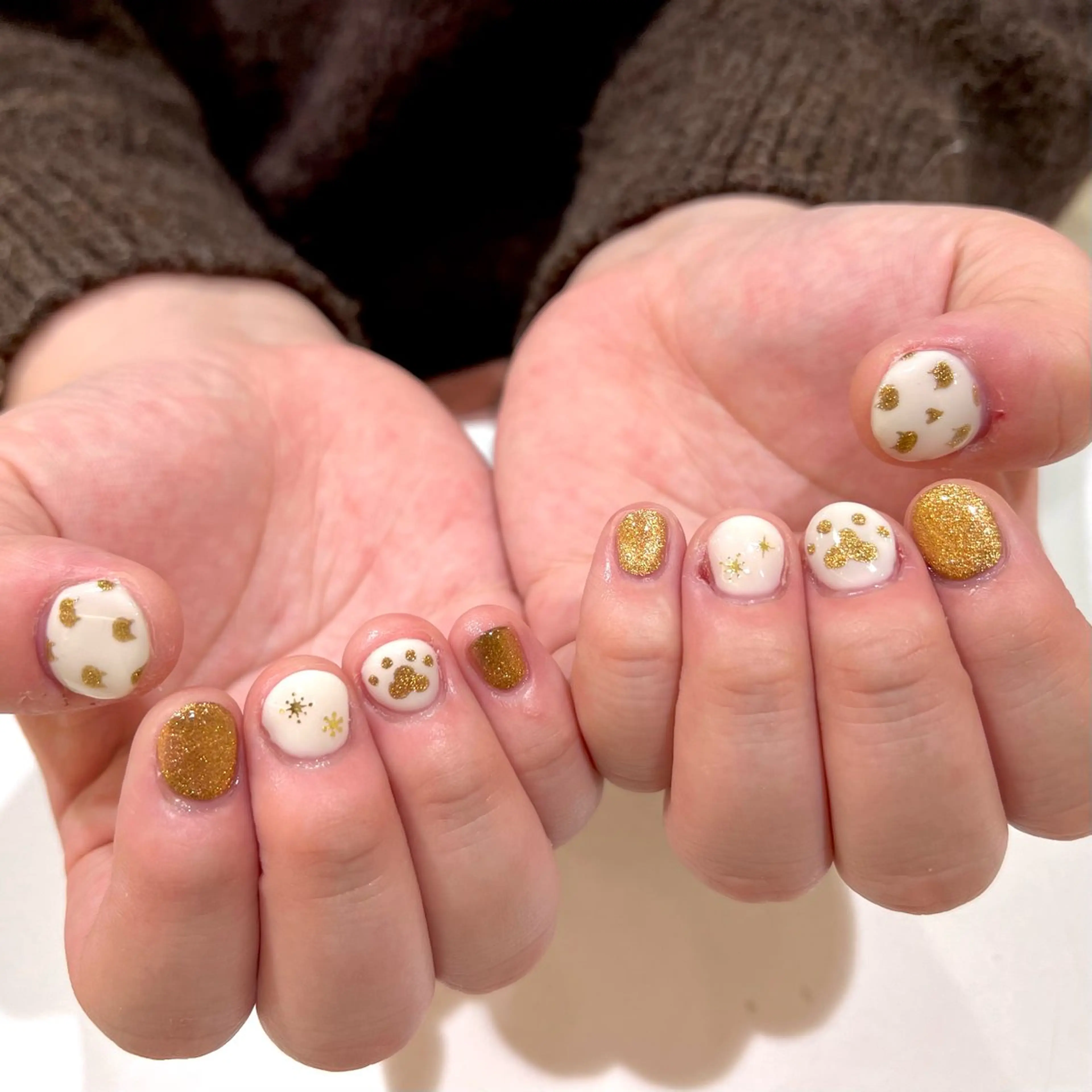 ネイル 持ち込み ハンドネイル 田中 夏海のネイルデザイン