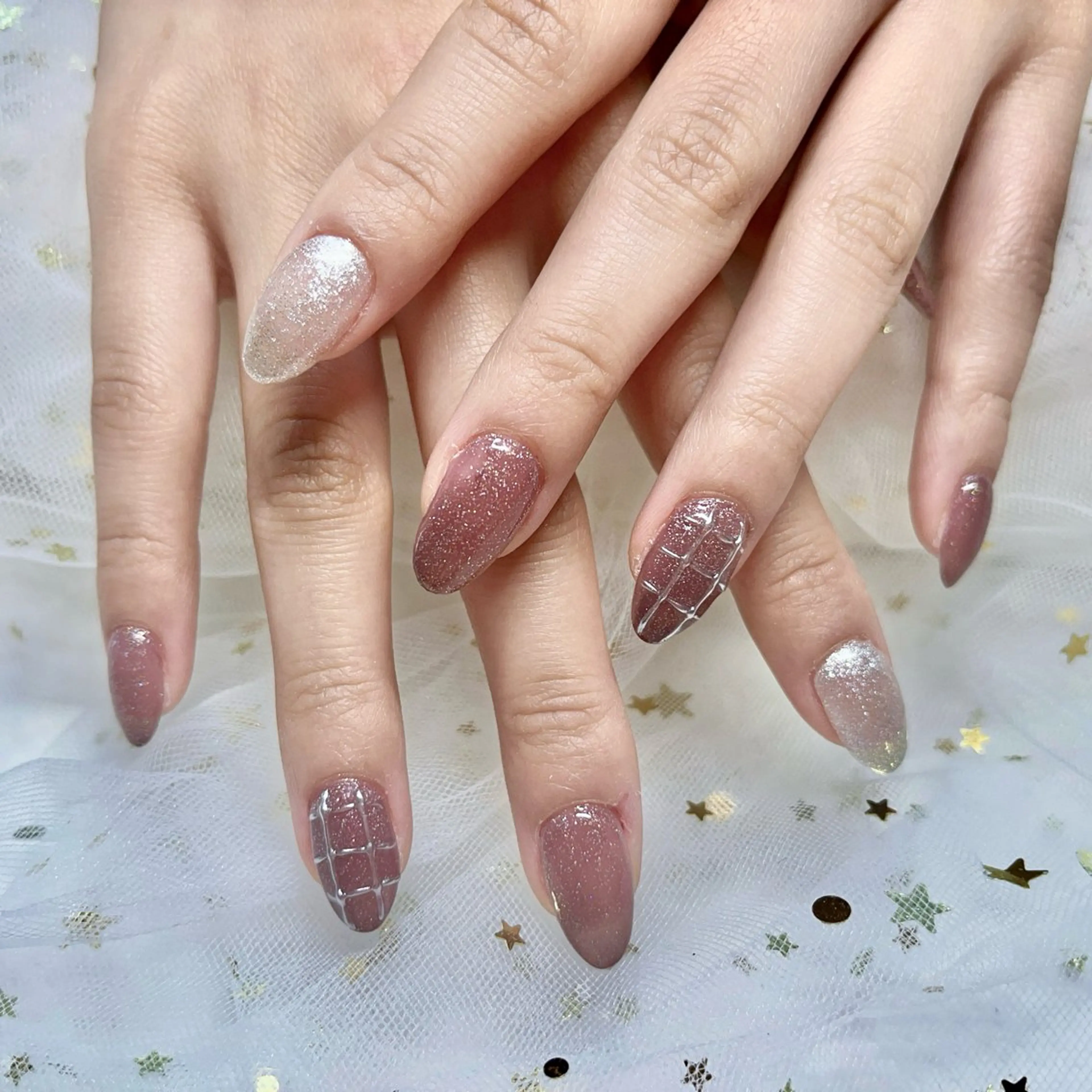 ネイル シンプルネイル ハンドネイル Azel nail 伊野麗のネイルデザイン