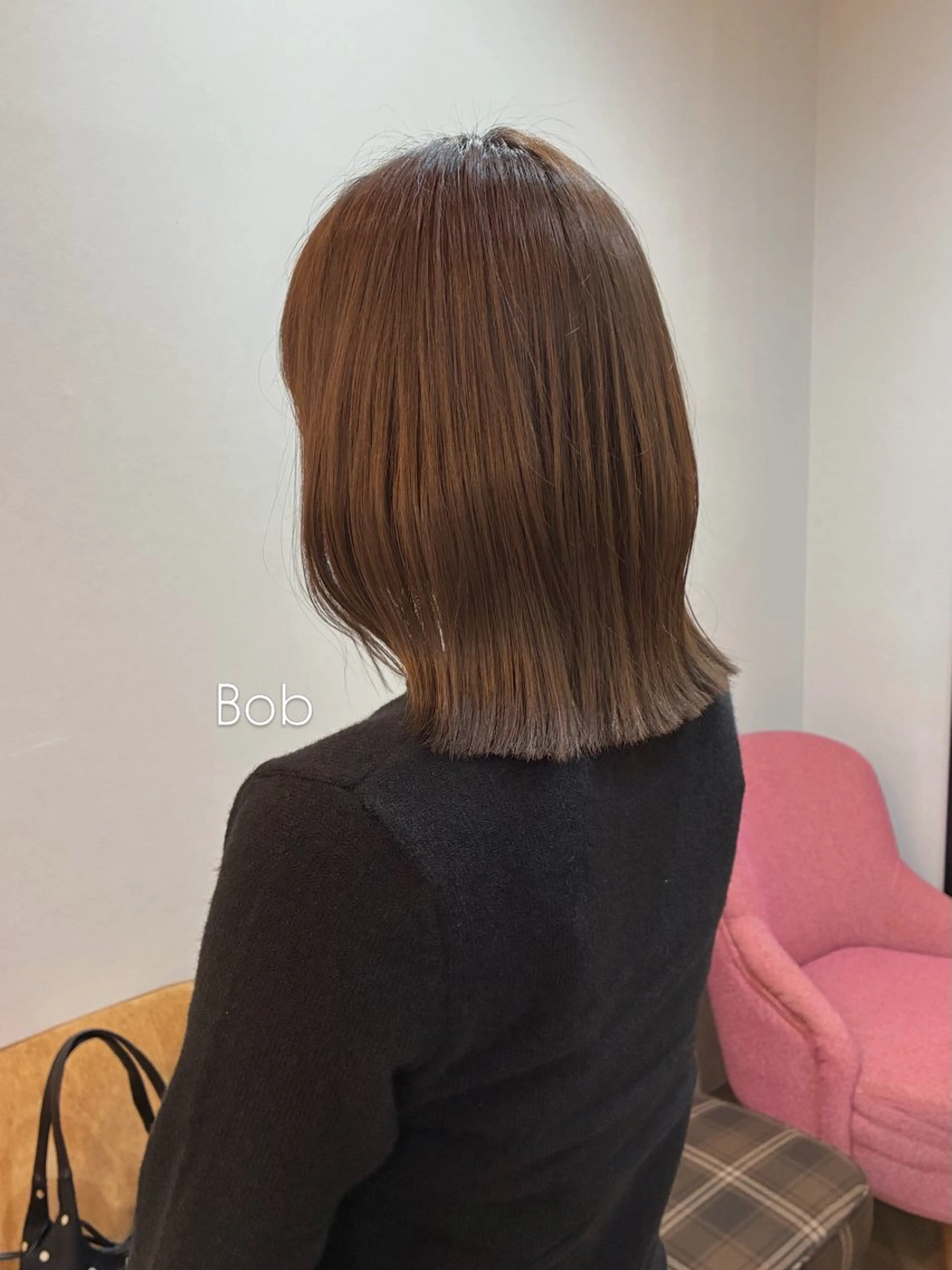 ミディアム カット 柴田真衣 /透明感/ナチュラルのヘアスタイル