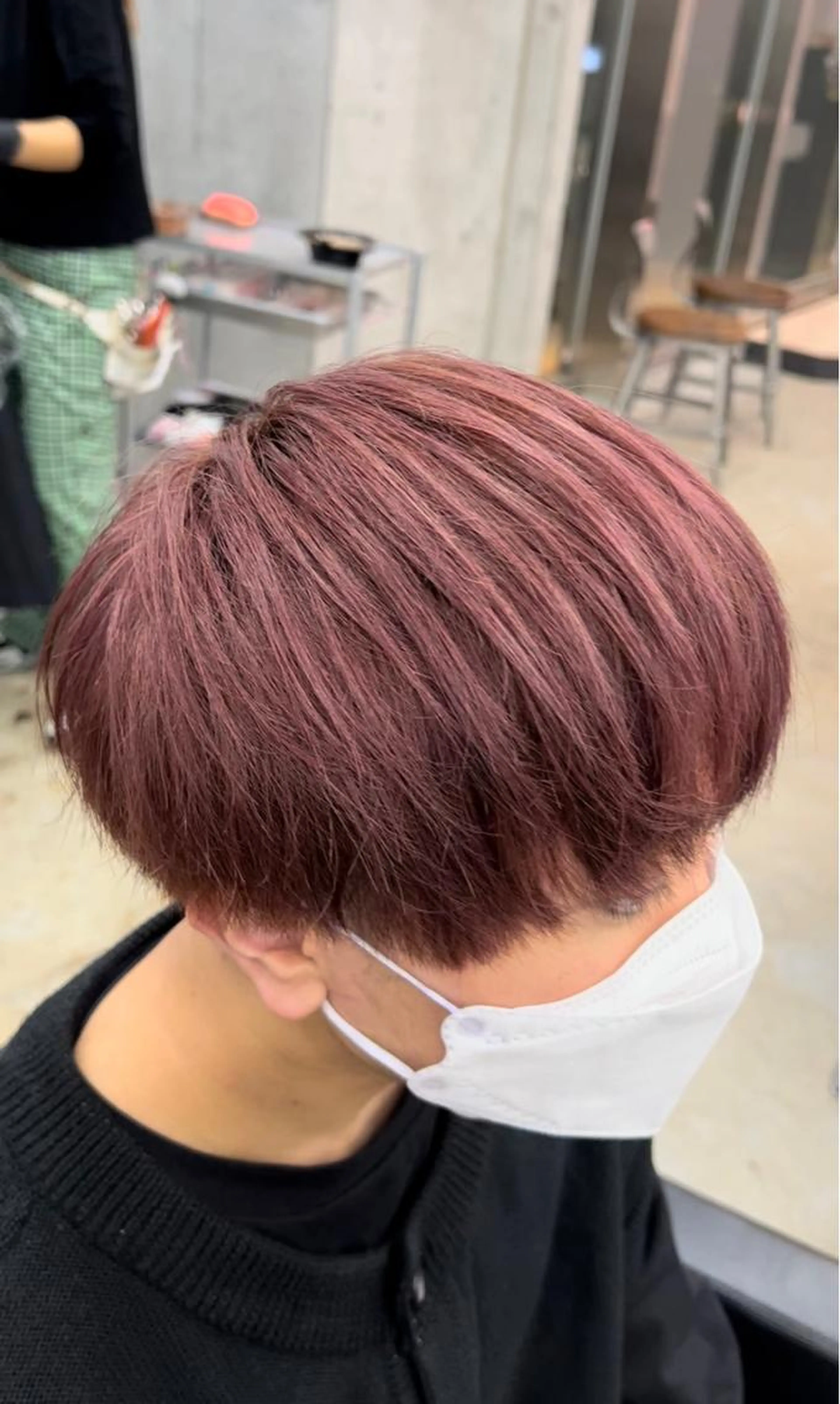 🌈メンズ限定🌈カット+ワンカラー+トリートメント土日祝日料金＋1100円の写真