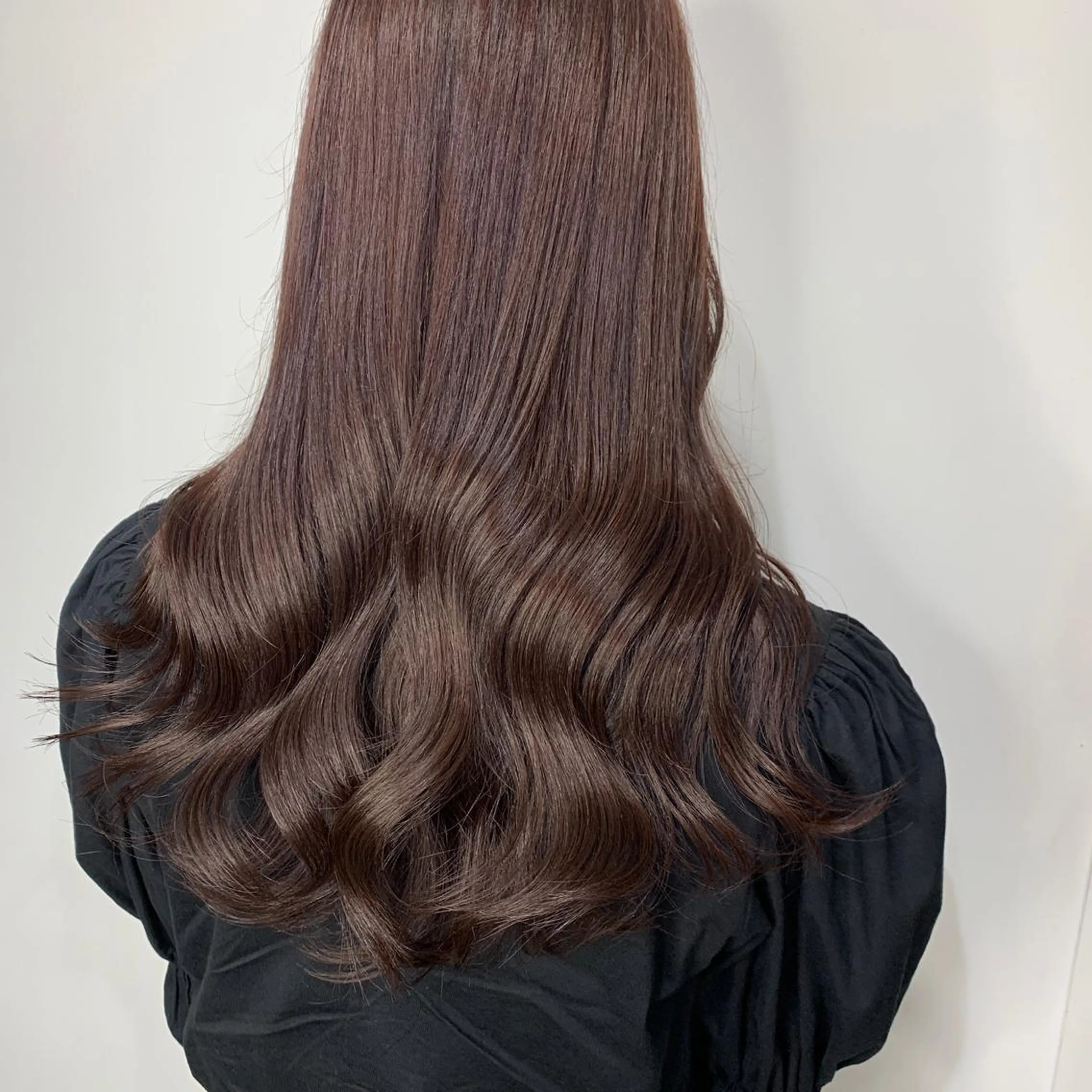 ロング カラー カット ヘアカラー HARUKA韓国ヘア /Luana梅田のヘアスタイル