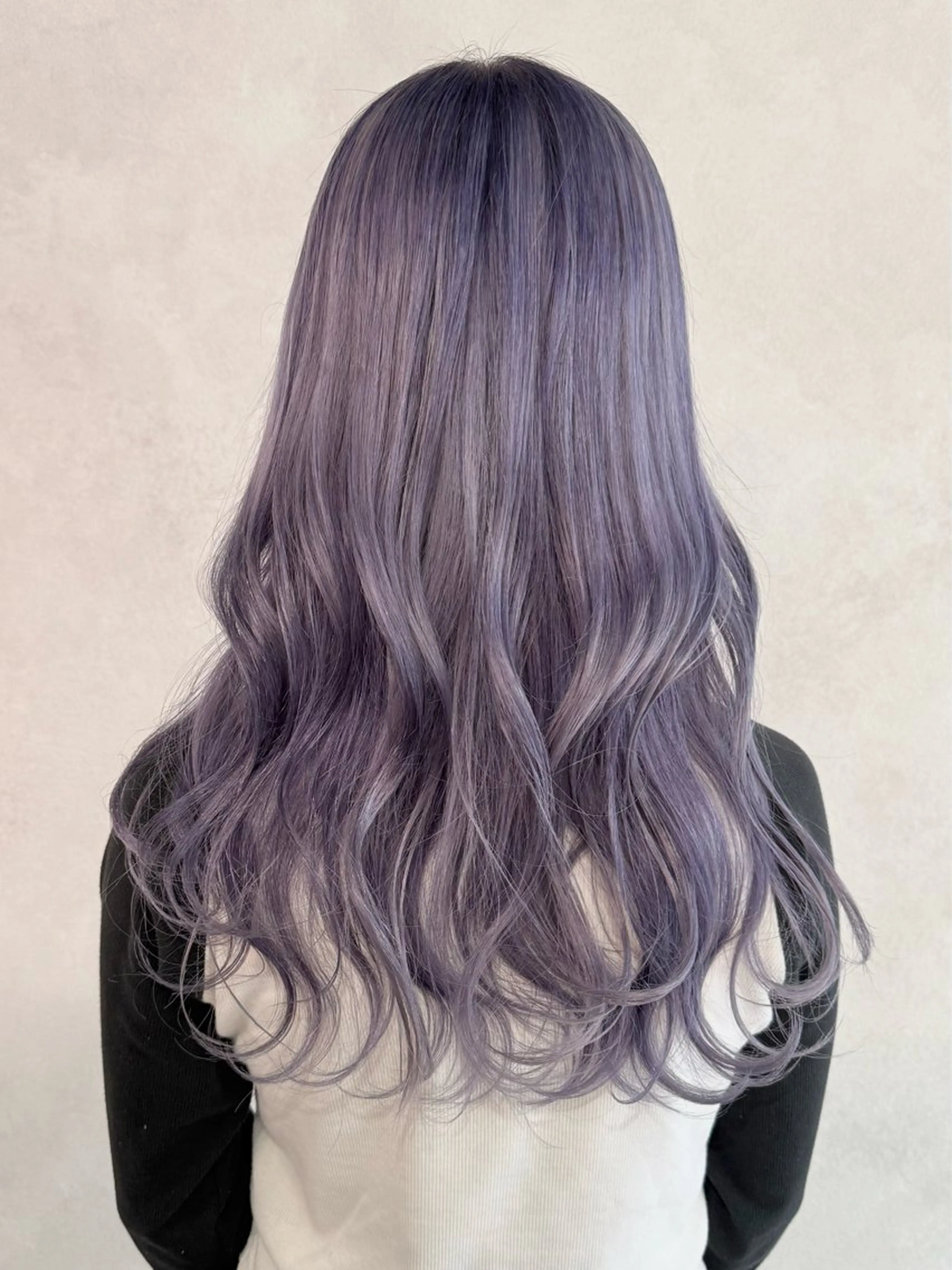 セミロング 韓国風ヘア レイヤーカット 似合わせカット 森貝 洋亮のヘアスタイル